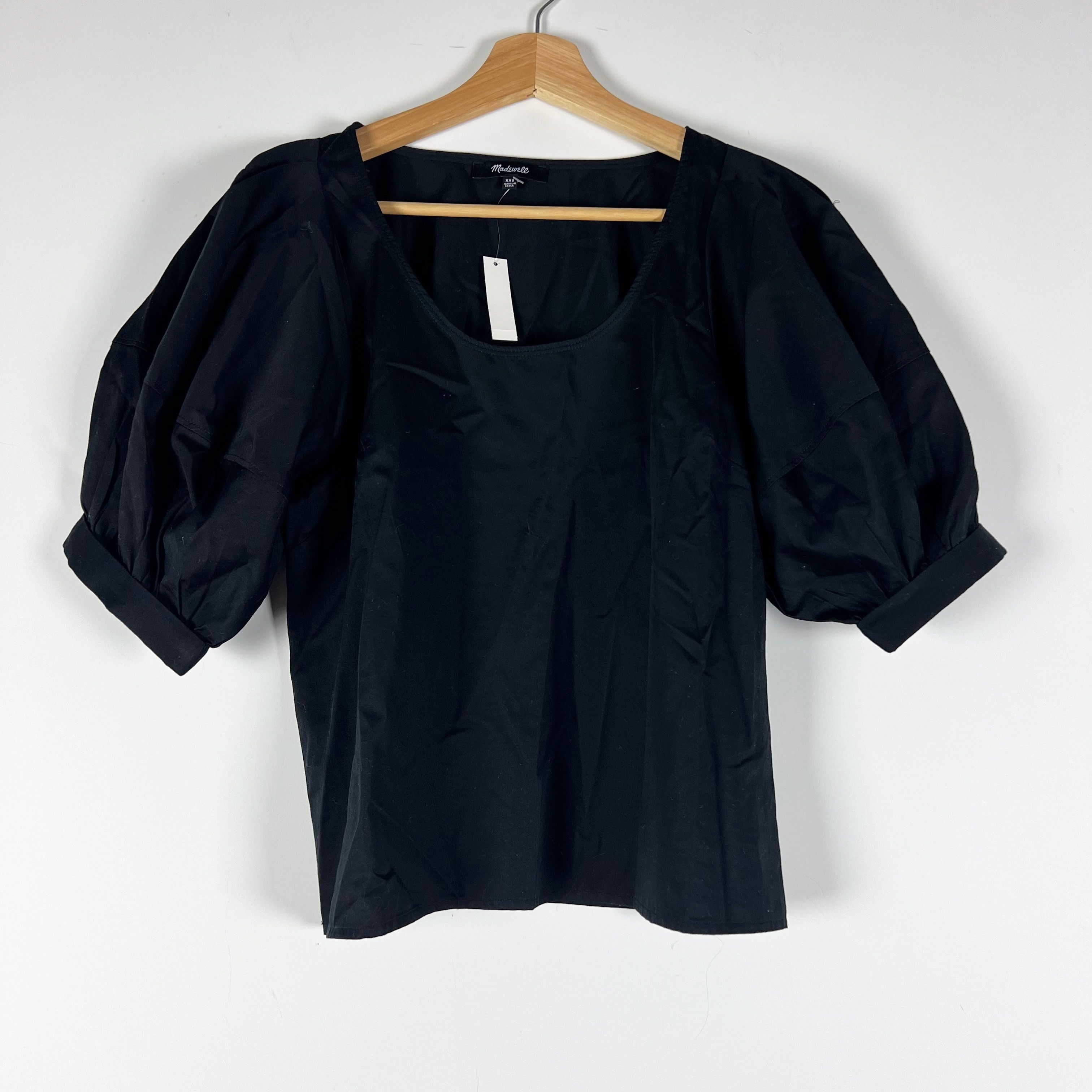 Madewell NEW Madewell Relaxed Scoopneck Puff Size XXS / US 00 / IT 34 - 1 Thumbnail