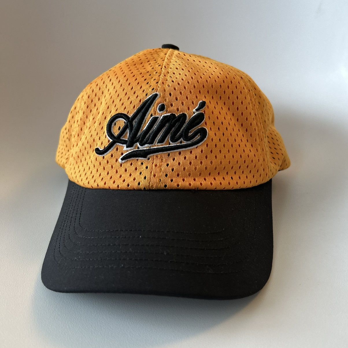 Aime Leon Dore 2021 Aime Leon Dore Script mesh 6-panel hat Size ONE SIZE - 1 Thumbnail