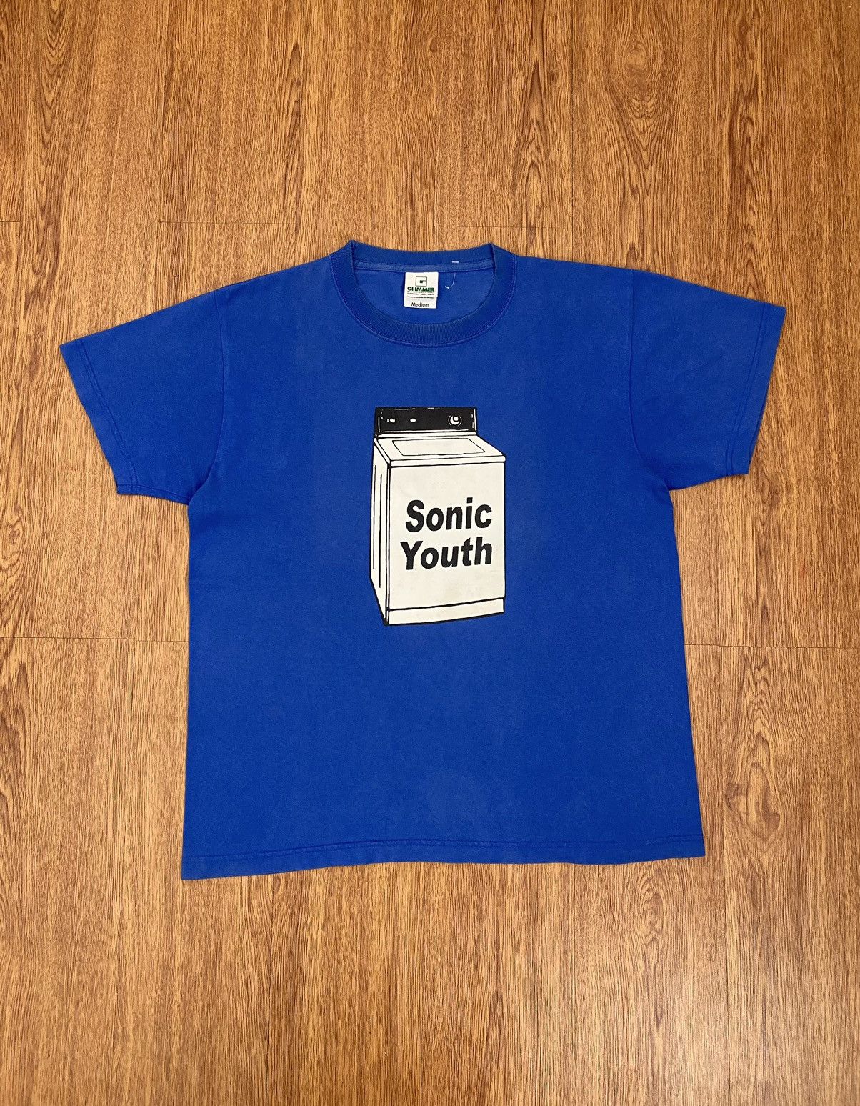 Band Tees × Vintage Sonic youth washing machine t-shirt Size US M / EU 48-50 / 2 - 2 Thumbnail