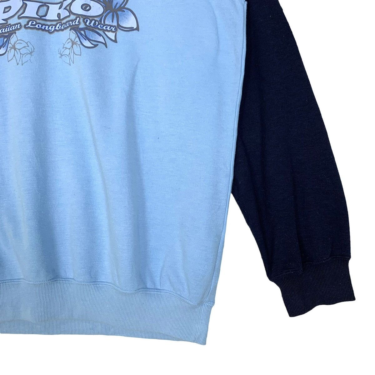 Vintage Vintage 90s Piko Hawaiian Longboard Wear Sweatshirt Size US M / EU 48-50 / 2 - 7 Thumbnail