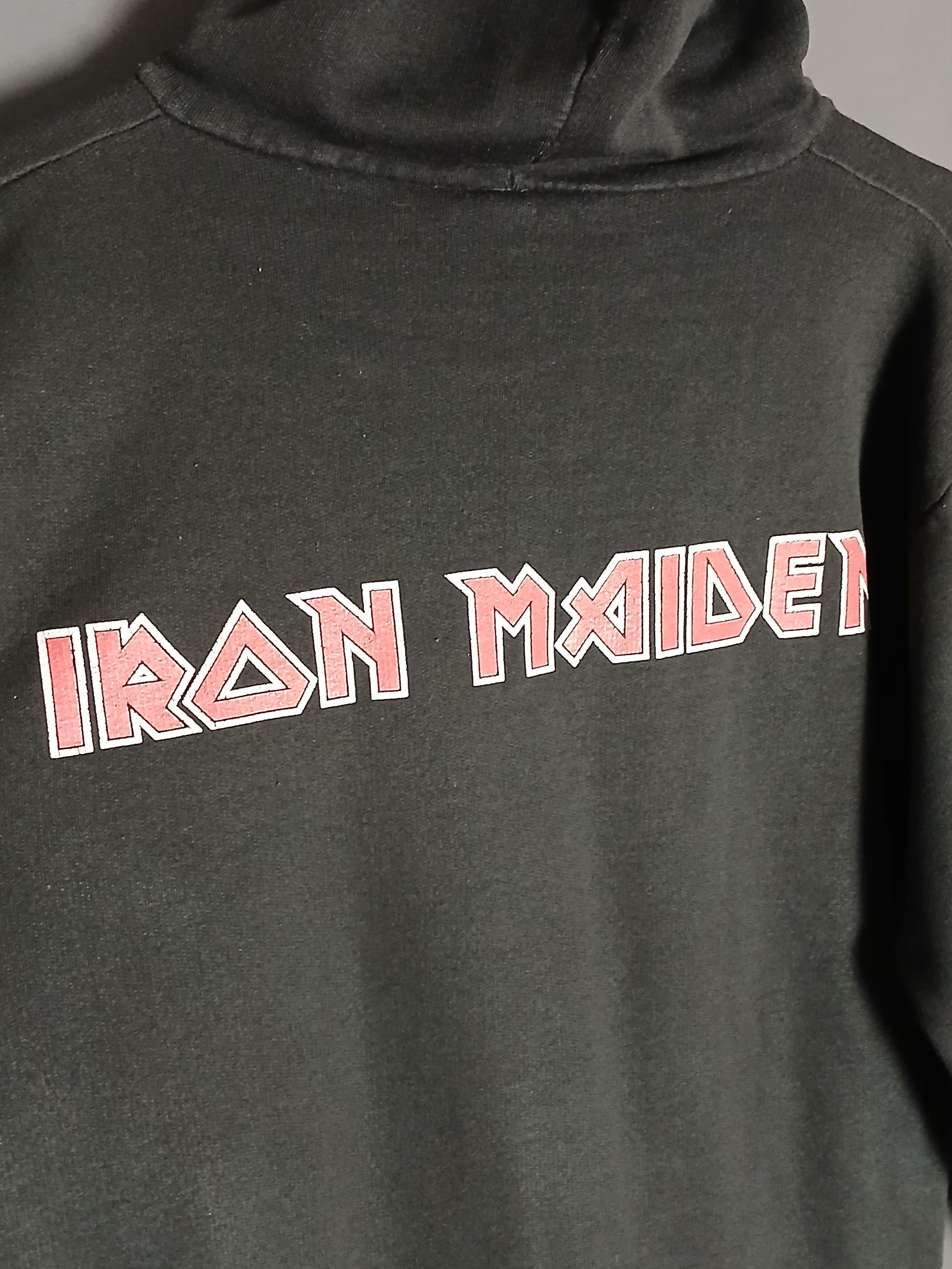 Band Tees × Iron Maiden × Vintage Vintage 2000 Iron Maiden Out Of The Silent Planet Hoodie Size US M / EU 48-50 / 2 - 4 Thumbnail