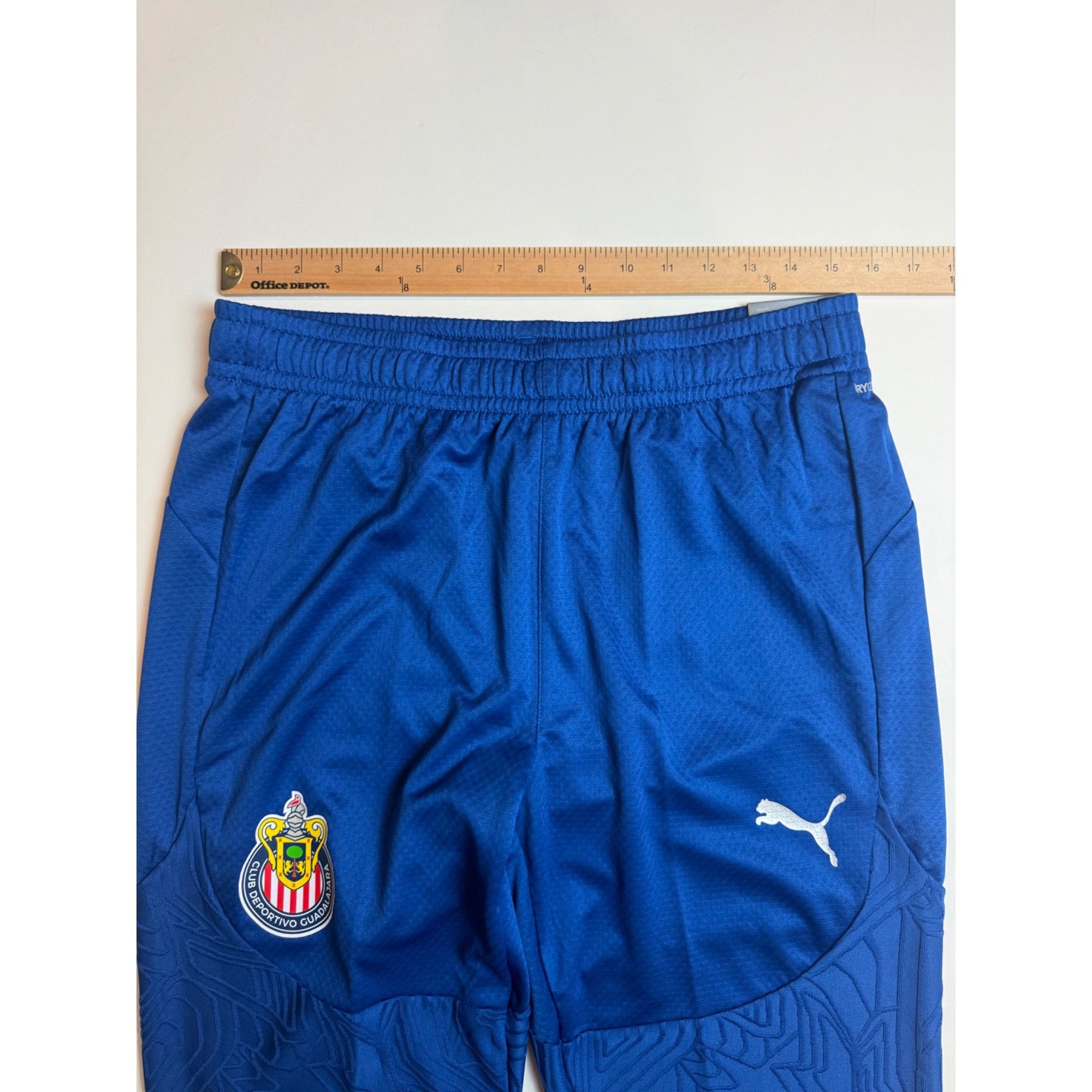 Puma Size Large - Puma Chivas Guadalajara Soccer Pants Training J Size US 32 / EU 48 - 4 Thumbnail