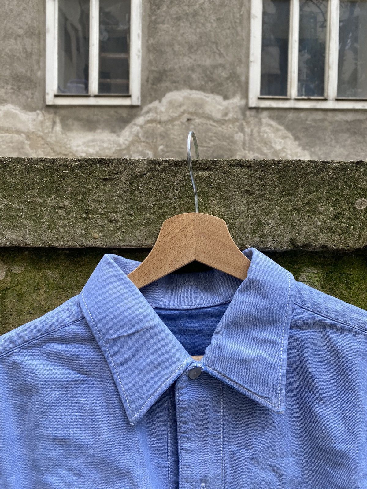 Other Vintage 70s Work Shirt Size US XL / EU 56 / 4 - 2 Thumbnail