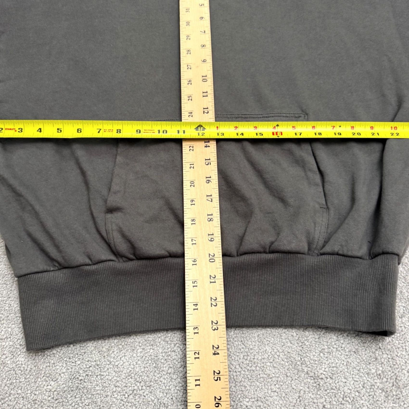 MNML MNML Everyday Hoodie Pullover Sweatshirt Mens M Charcoal Gray Cotton Casual Outdoor Size US M / EU 48-50 / 2 - 6 Thumbnail
