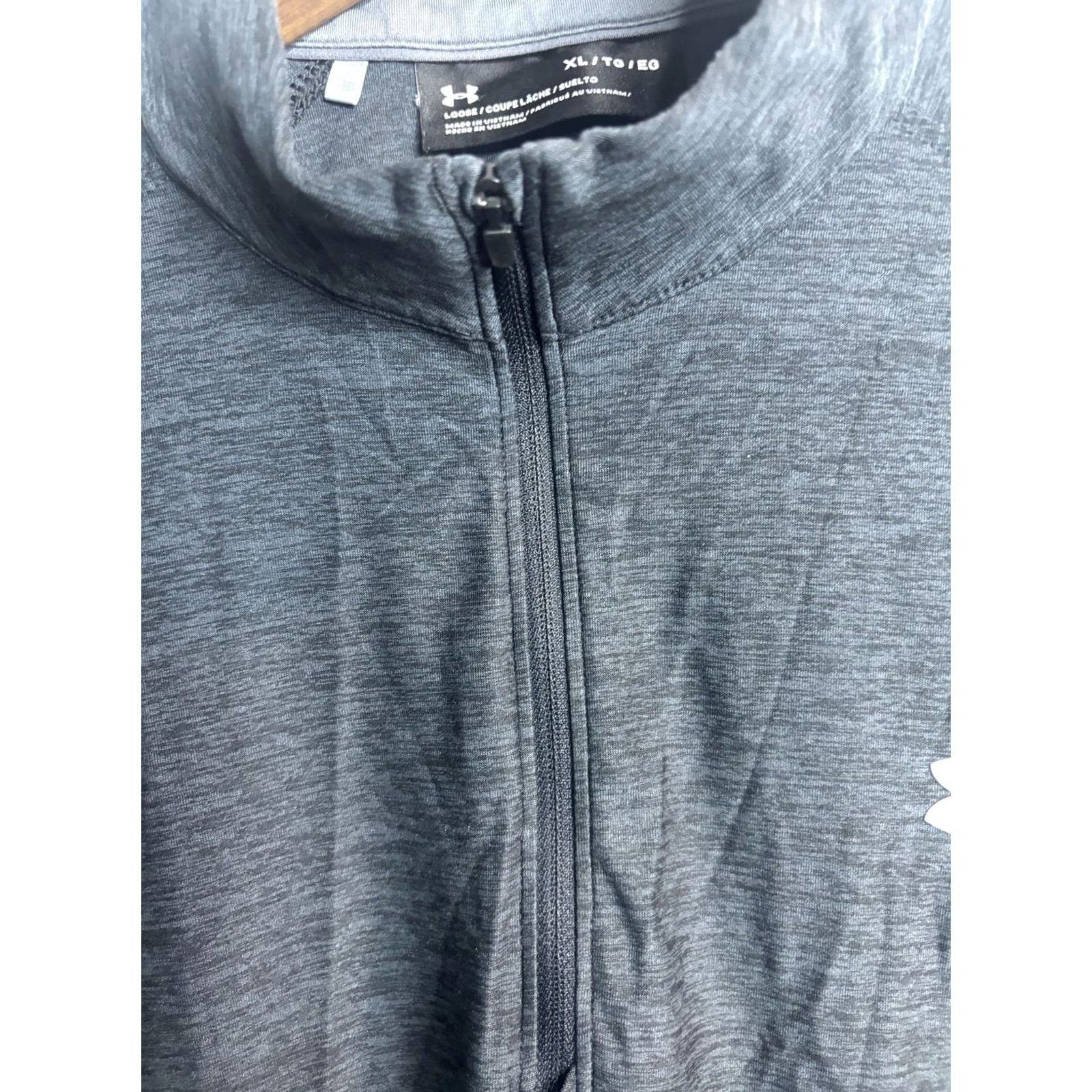 Under Armour Under Armour Pullover Shirt Mens XL Gray Quarter Zip Long Sleeve Athletic Loose Shirt Size US XL / EU 56 / 4 - 4 Thumbnail