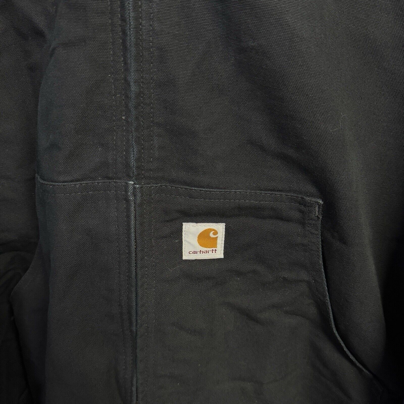 Carhartt Vintage Carhartt J131 Jacket Mens XL Tall Black Full Zip The Size US XL / EU 56 / 4 - 4 Thumbnail