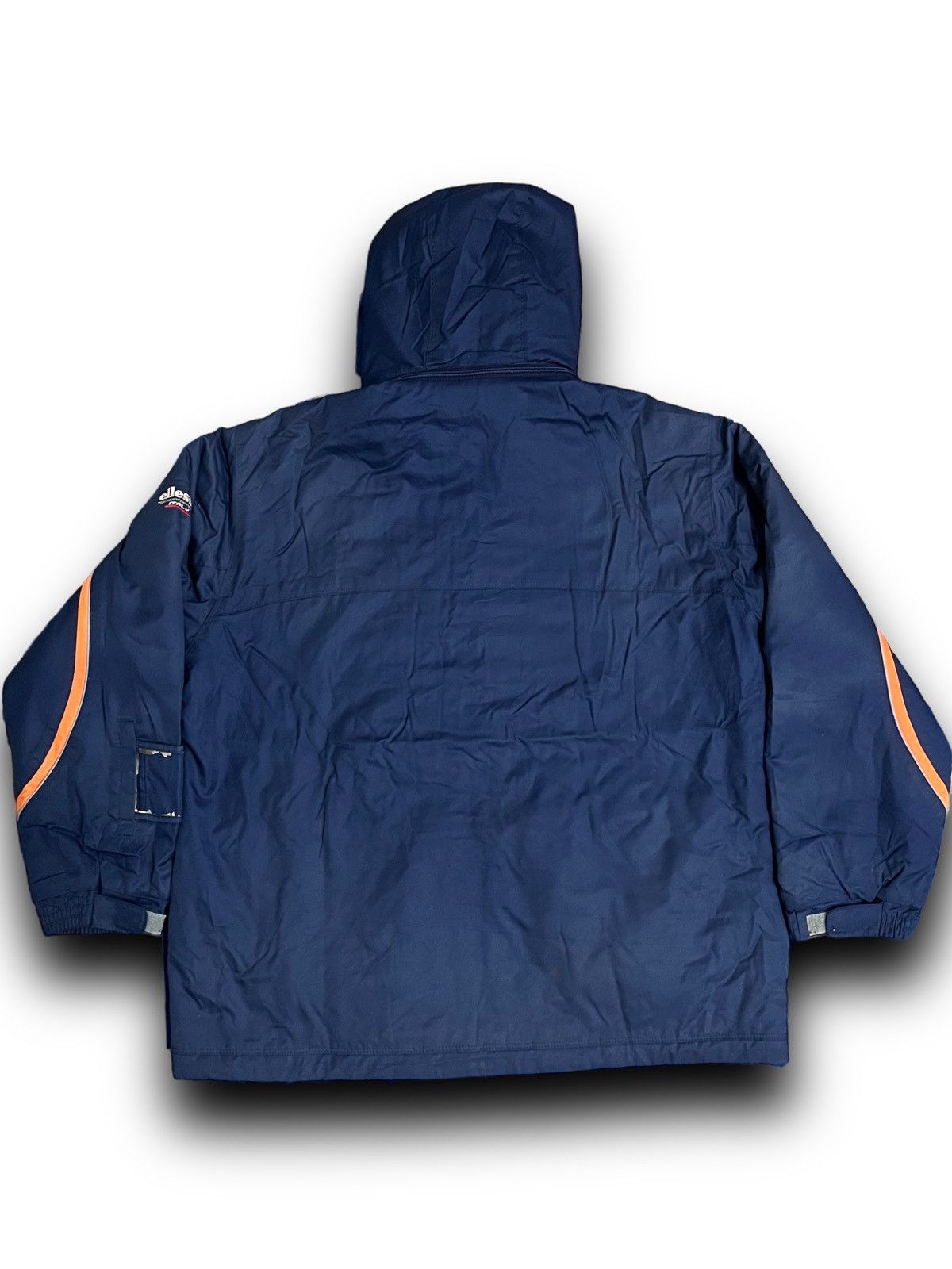 Vintage Ellesse Ski Snowboard Navy Multipocket Style Jacket