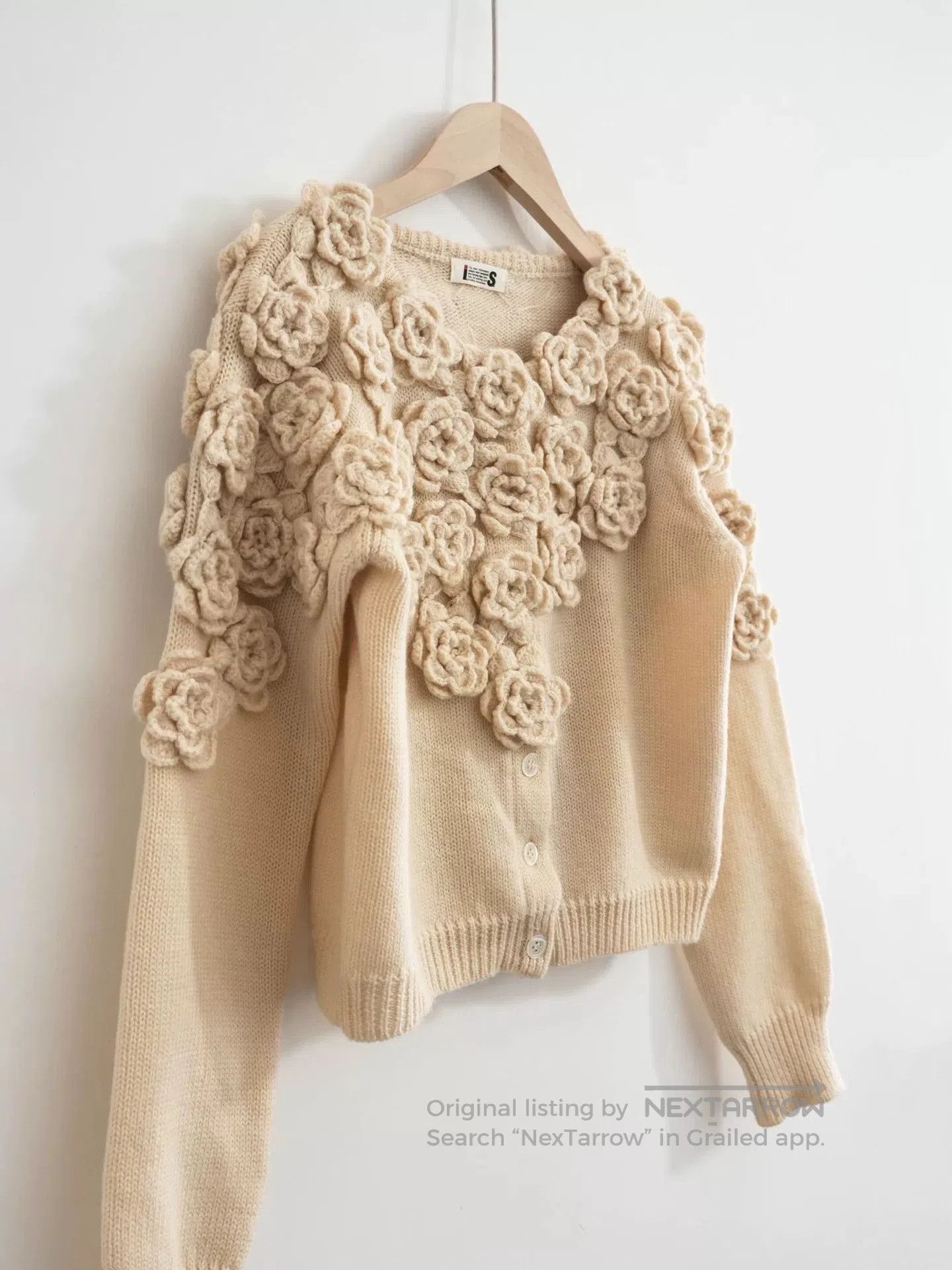 Issey Miyake issey miyake floral knitted cardigan. Size M / US 6-8 / IT 42-44 - 5 Thumbnail