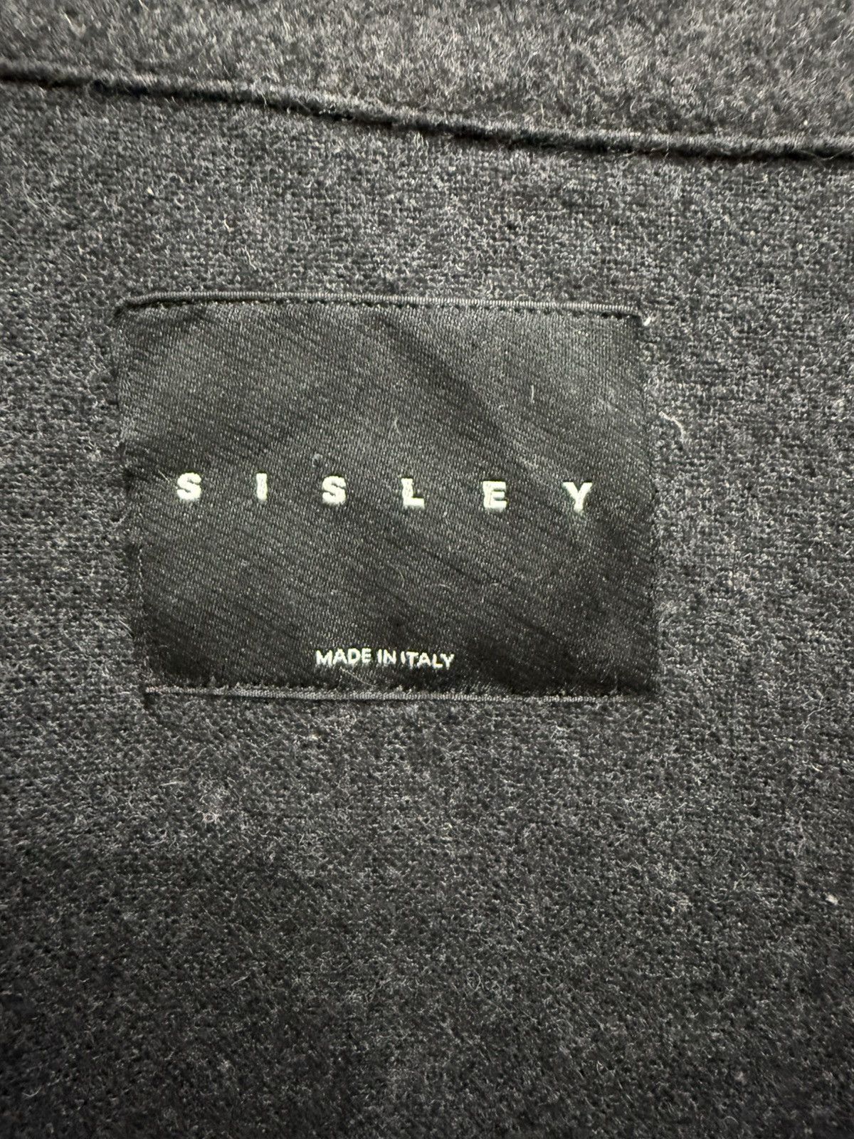 Sisley Italian Brand Sisley Casual Jacket Wool Zipper Up Size US L / EU 52-54 / 3 - 7 Thumbnail