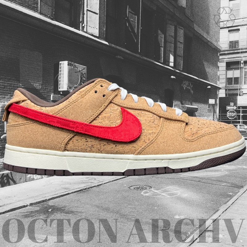 Nike CLOT x Nike Dunk Low SP ‘Cork’ Size US 12 / EU 45 - 1 Thumbnail