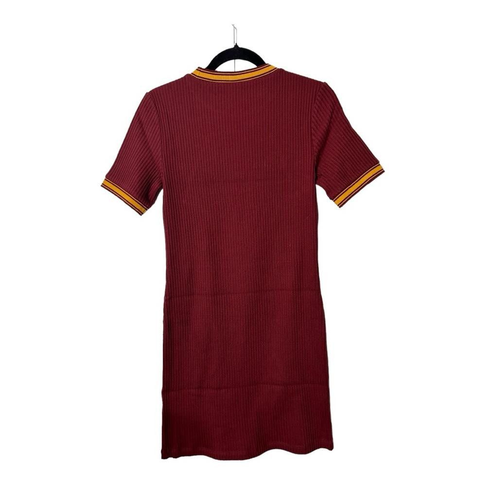American Apparel American Apparel l NWOT Maroon Thick Ribbed Crew Dress M Size M / US 6-8 / IT 42-44 - 3 Thumbnail