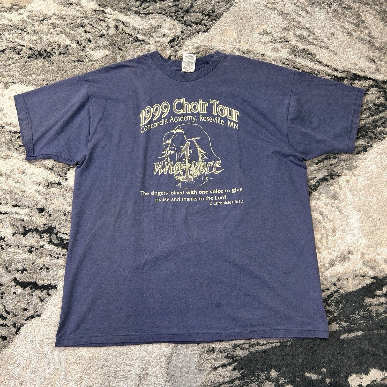& Other Stories Vintage Jesus Tee 1999 Concordia Academy Choir Tour Uno XL Size US XL / EU 56 / 4 - 1 Thumbnail