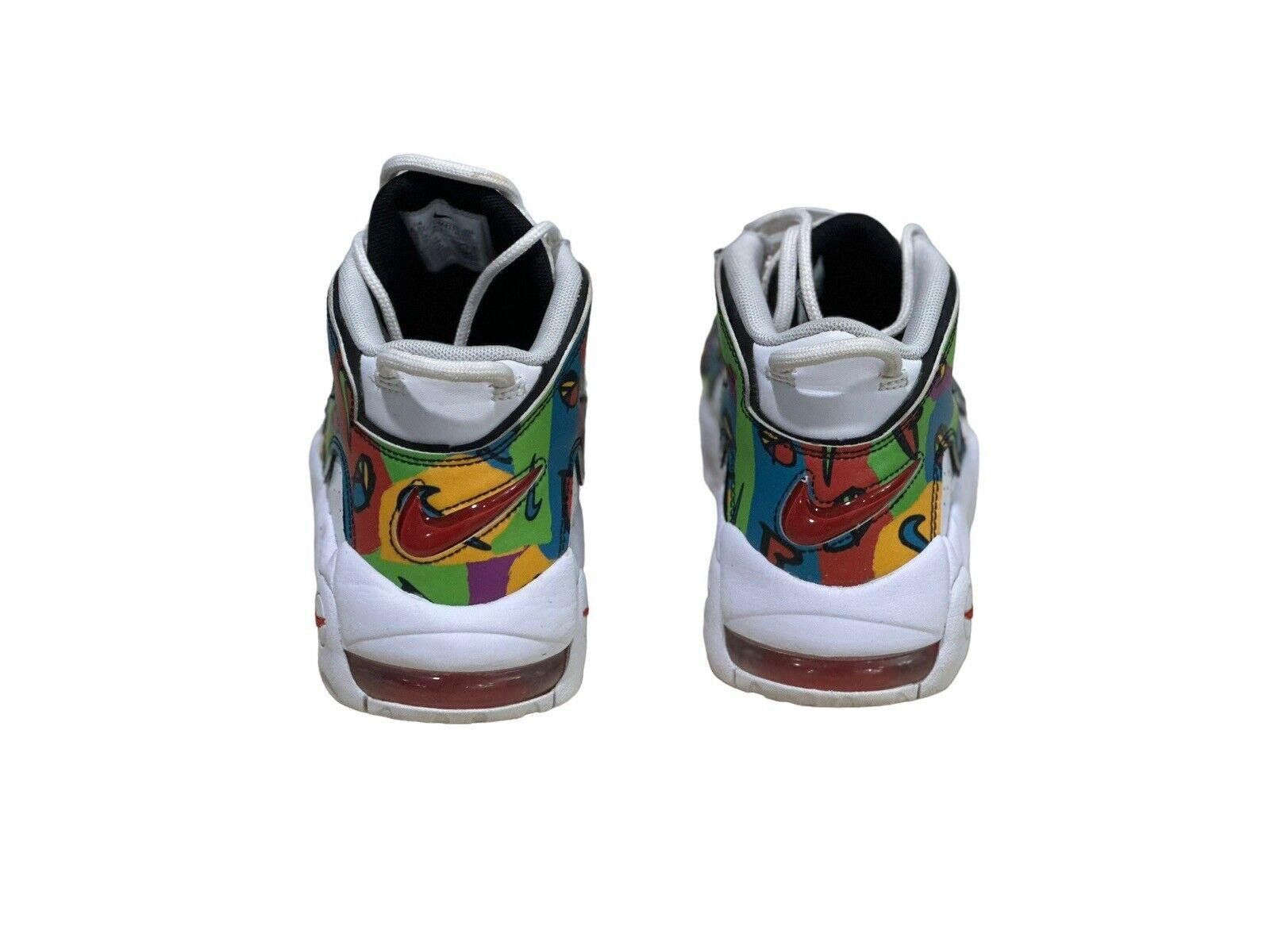 Nike Nike Air More Uptempo GS Peace Love DM8155-100 Size 6.5 Y Size US 6.5 / EU 39-40 - 5 Thumbnail