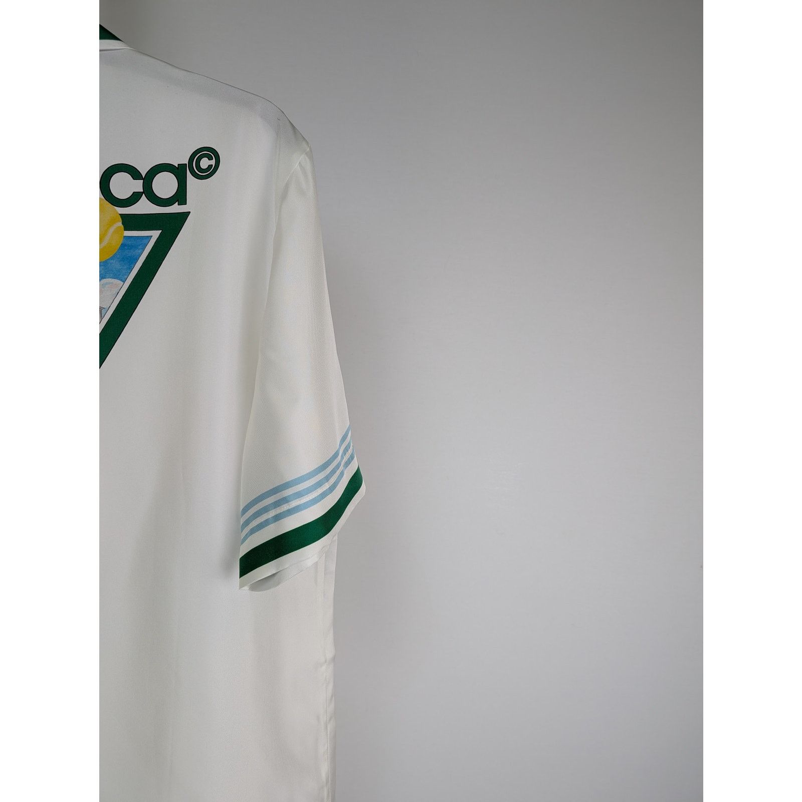 Casablanca o1rshd1 Metaphysical Tennis Short Sleeve Curban Collar Shirt Size US M / EU 48-50 / 2 - 8 Thumbnail