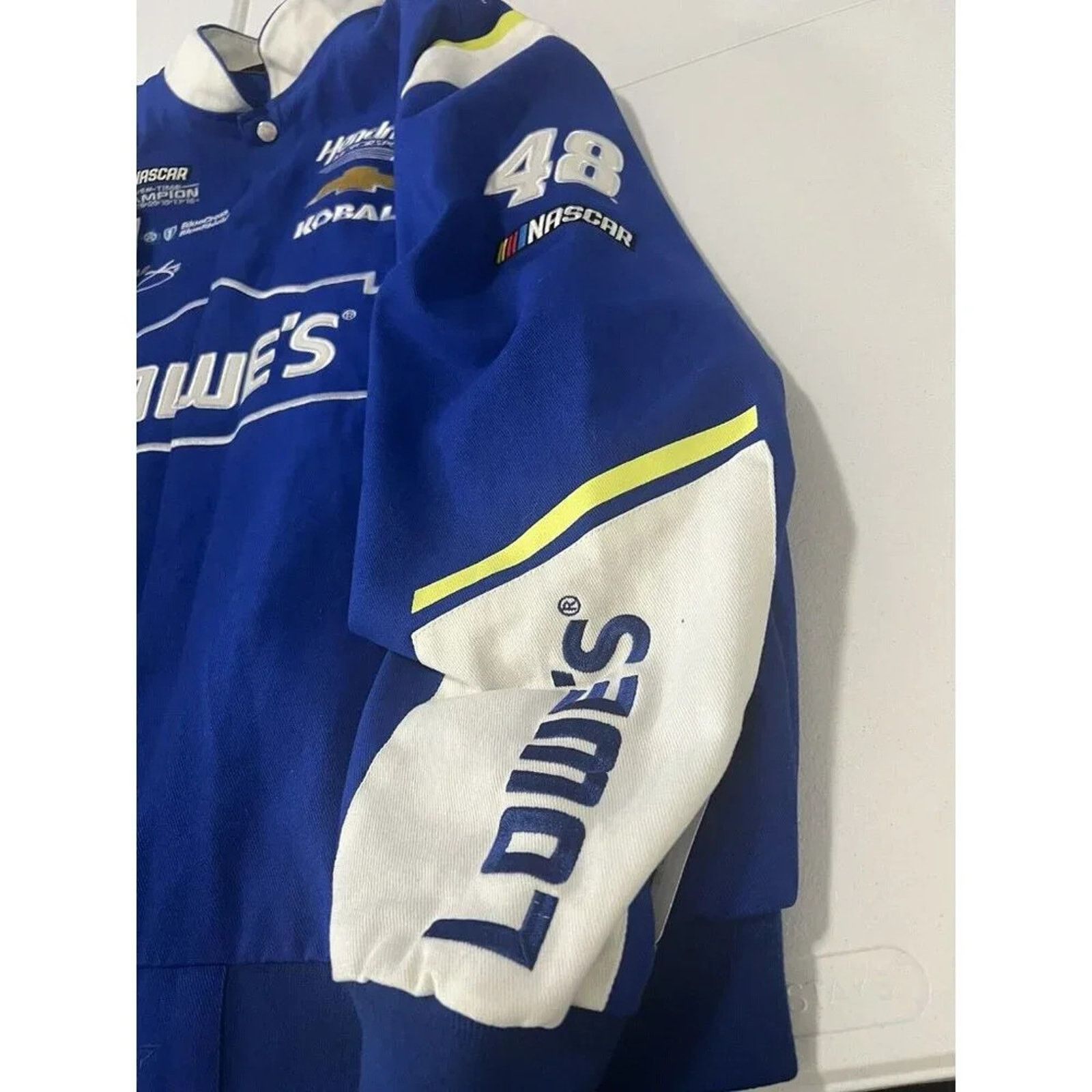 JH Design Nascar Jimmie Johnson Lowe's JH Design Racing Jacket 2XL New Size US XXL / EU 58 / 5 - 5 Thumbnail