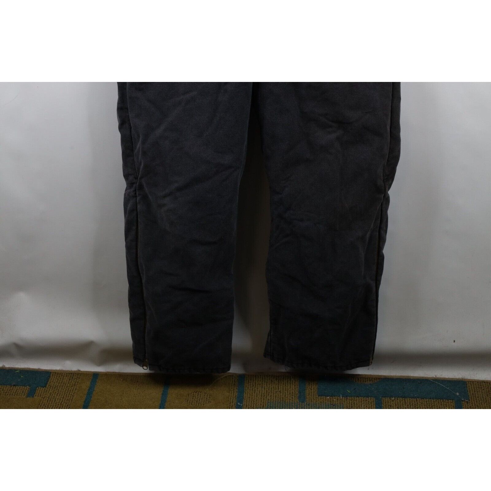 Vintage × Walls Vintage 90s Walls Distressed Quilted Denim Coveralls Size US L / EU 52-54 / 3 - 5 Thumbnail