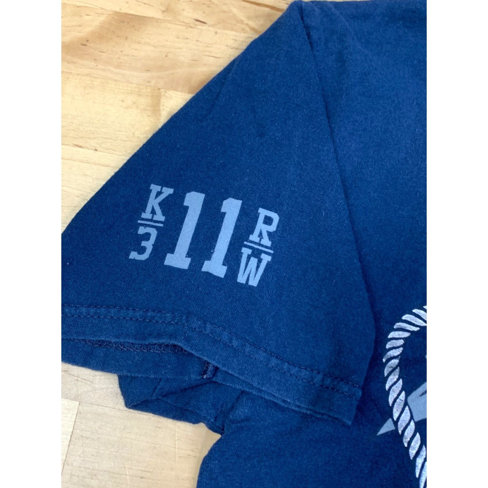 Krewe Krew Skateboard Graphic Shirt Mens M Blue Y2K Skate Gothic 90s (if applicable) Size US M / EU 48-50 / 2 - 4 Thumbnail