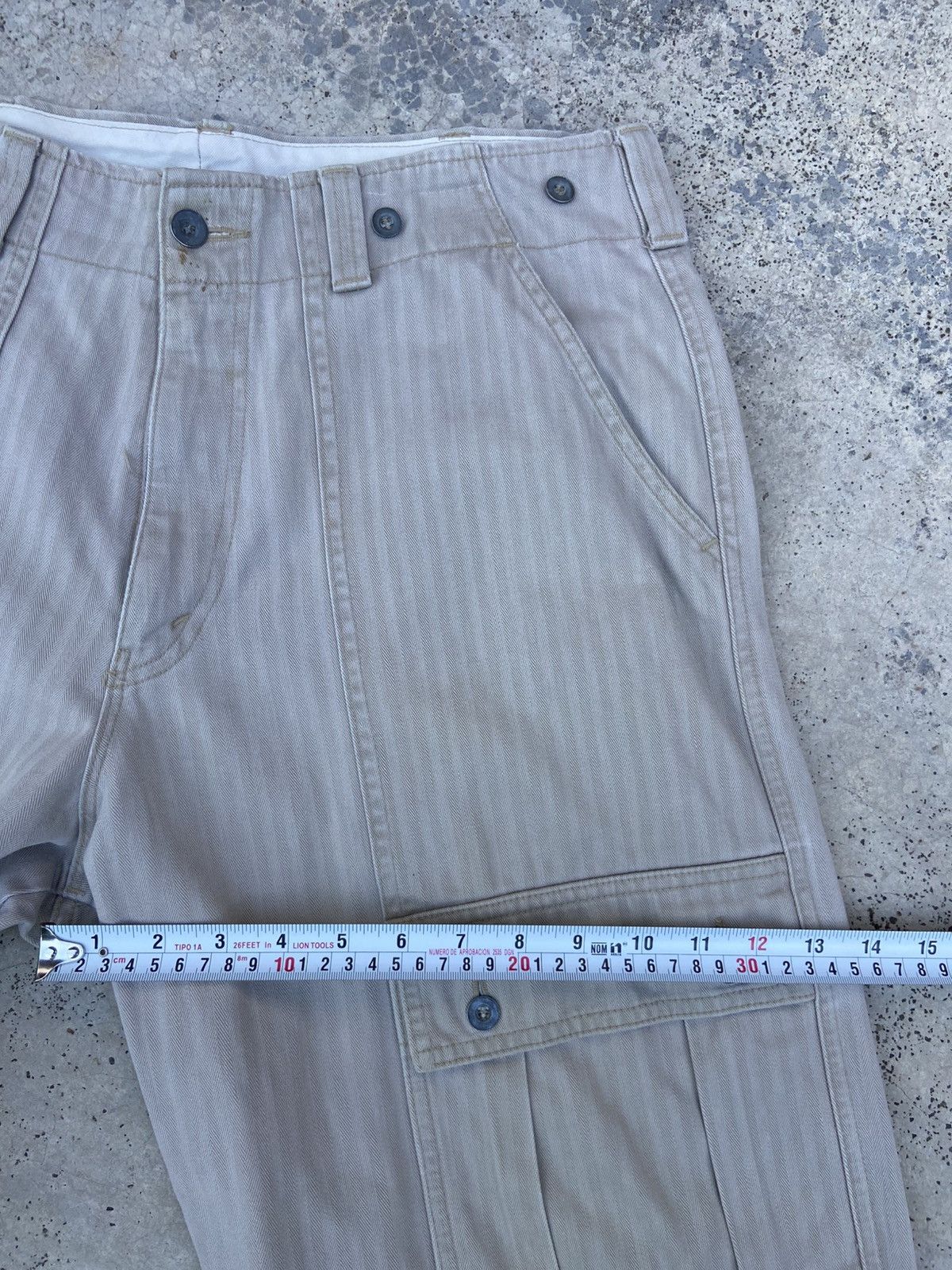 Vintage Vintage Bobson Cargo pants herring bones cargos Size US 35 - 12 Thumbnail