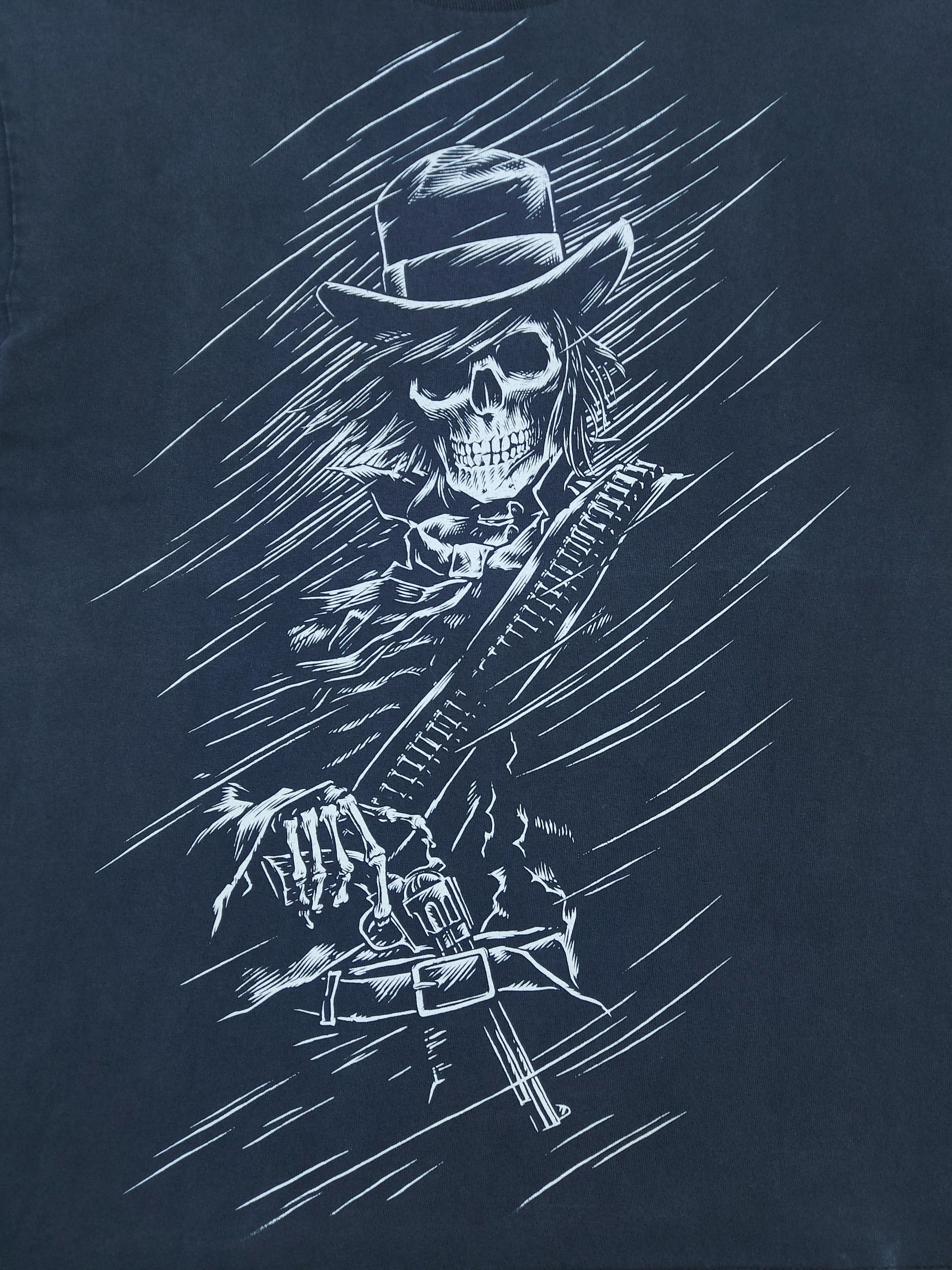 Fallen × Vintage VTG 90s Y2K Zero Skateboards Tommy Sandoval Gunslinger TEE Size US M / EU 48-50 / 2 - 4 Thumbnail