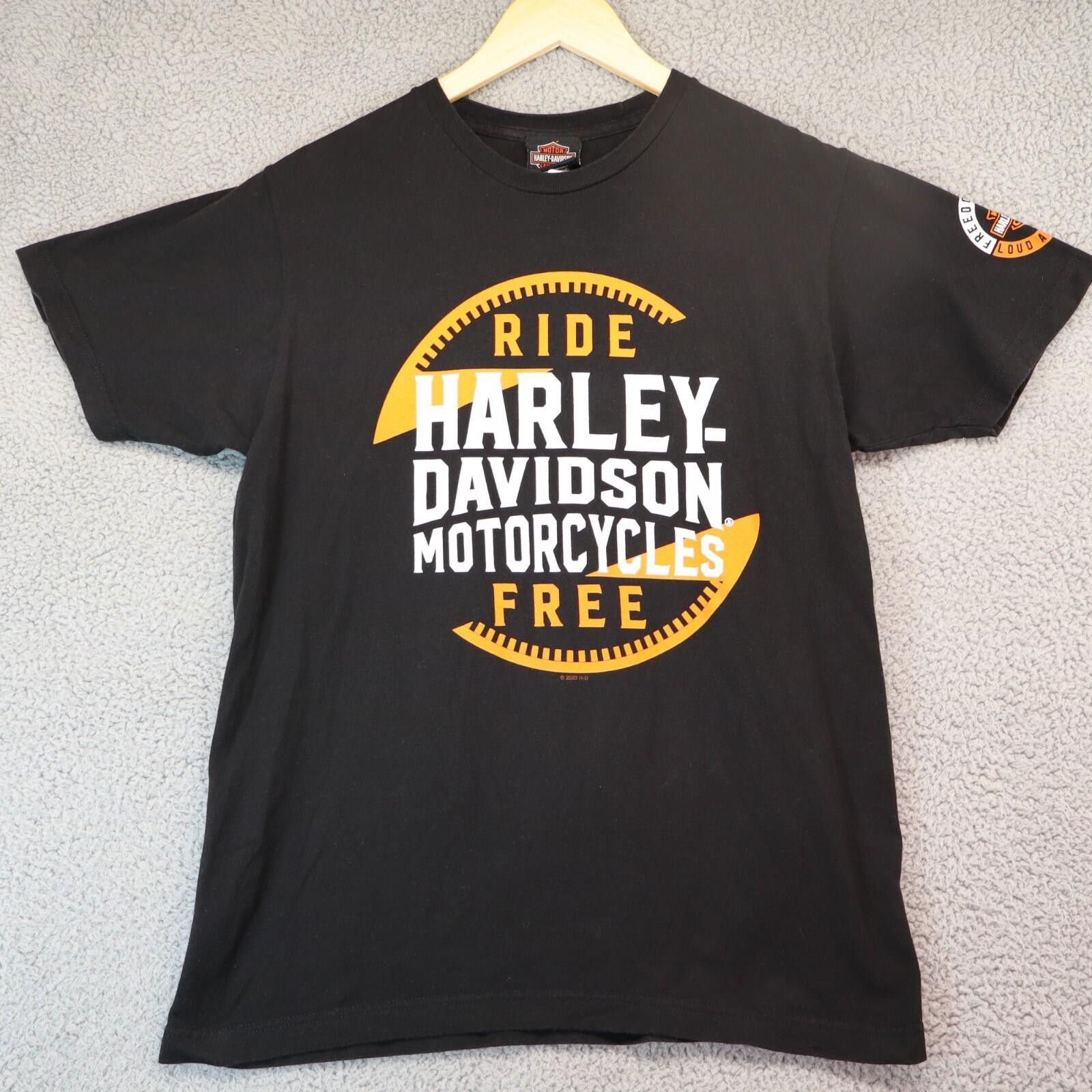 Other Harley-Davidson Mile High Shirt Medium 2023 Denver Dbl Sided Size ONE SIZE - 2 Thumbnail