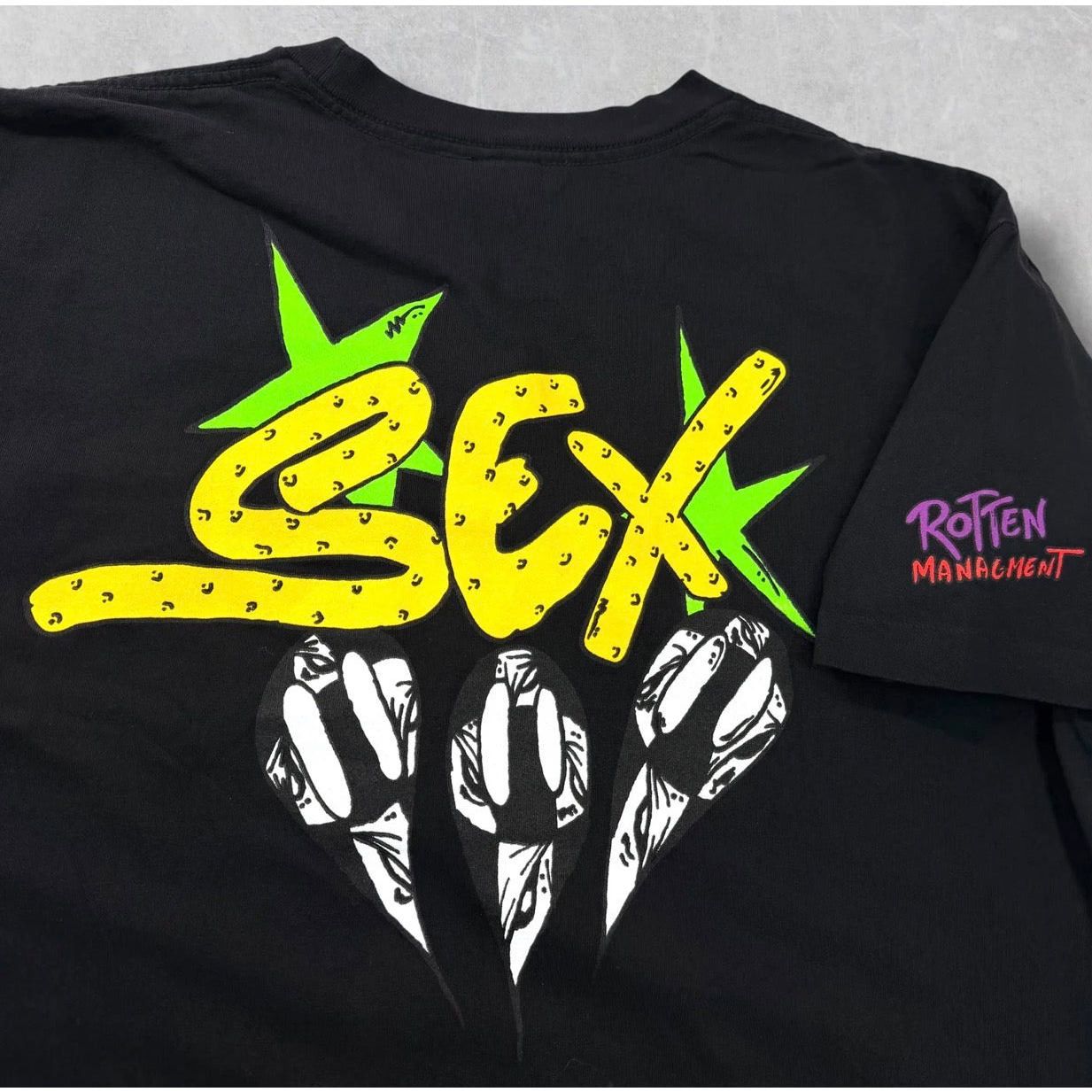 Matty Boy Matty Boy Anti Promo Sex Records Tee Black L Size US L / EU 52-54 / 3 - 3 Thumbnail