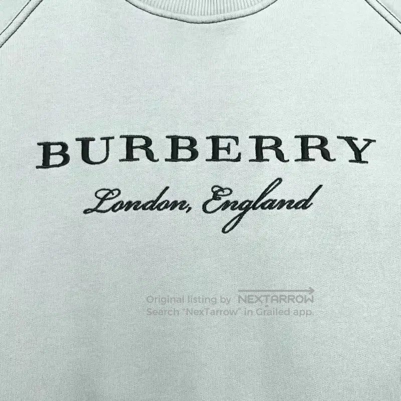 Burberry Burberry Light Green Sweatshirt for Women. Size XS / US 0-2 / IT 36-38 - 4 Thumbnail
