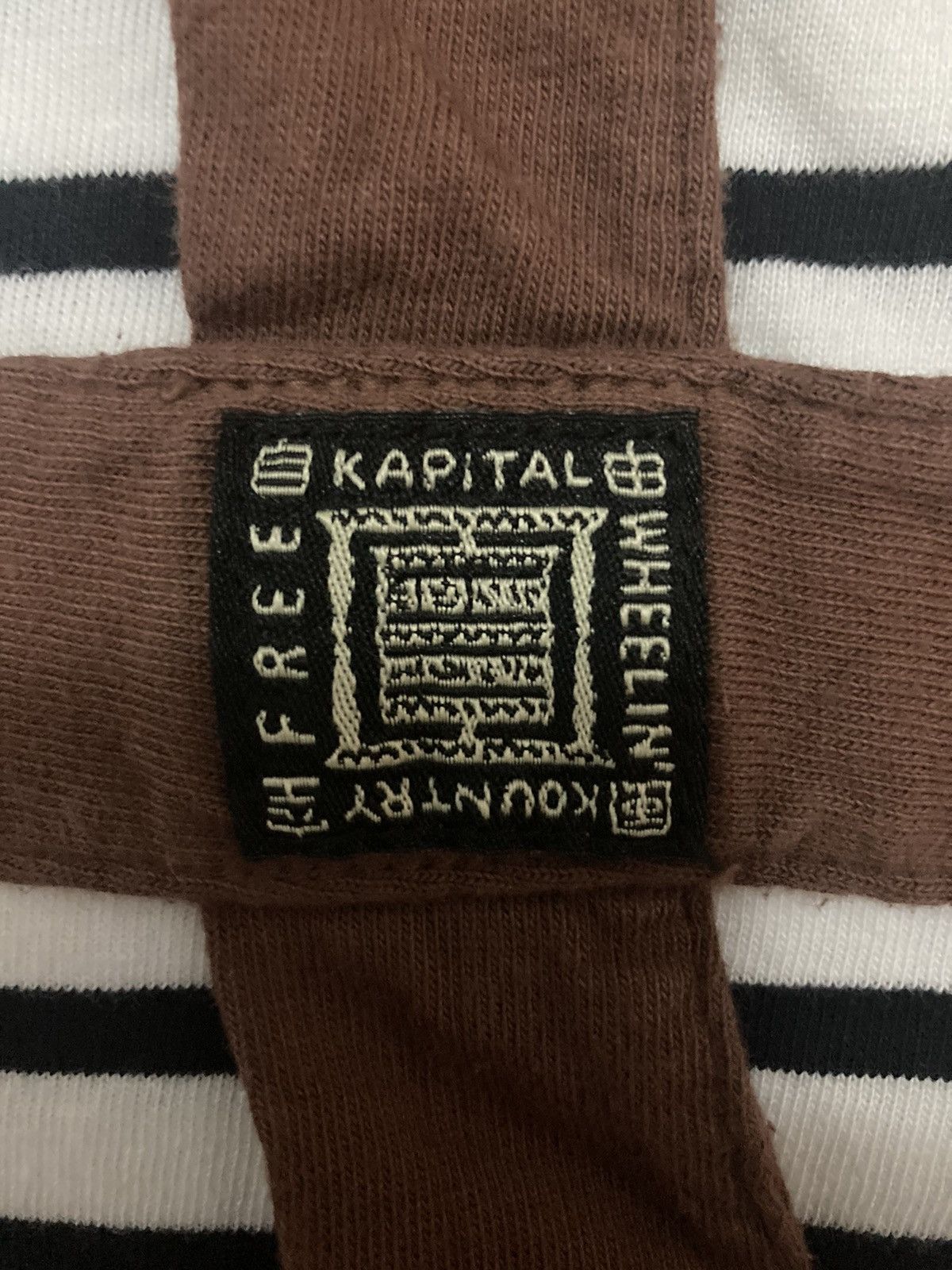 Kapital × Kapital Kountry Kapital kountry Wind Pen Pocket T shirt Size US L / EU 52-54 / 3 - 7 Thumbnail