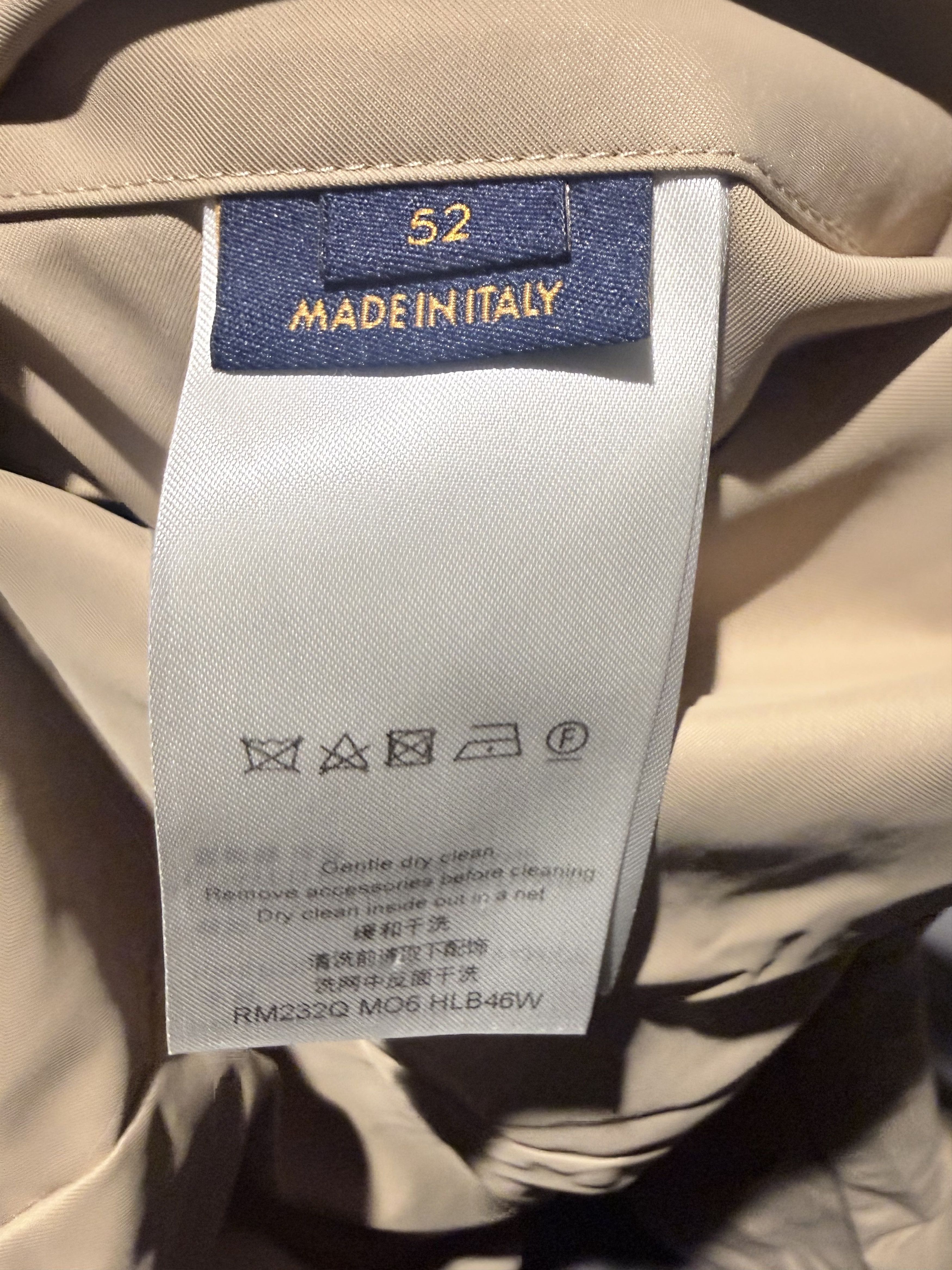 Louis Vuitton Louis Vuitton Monogram Windbreaker – Beige Size US L / EU 52-54 / 3 - 7 Thumbnail