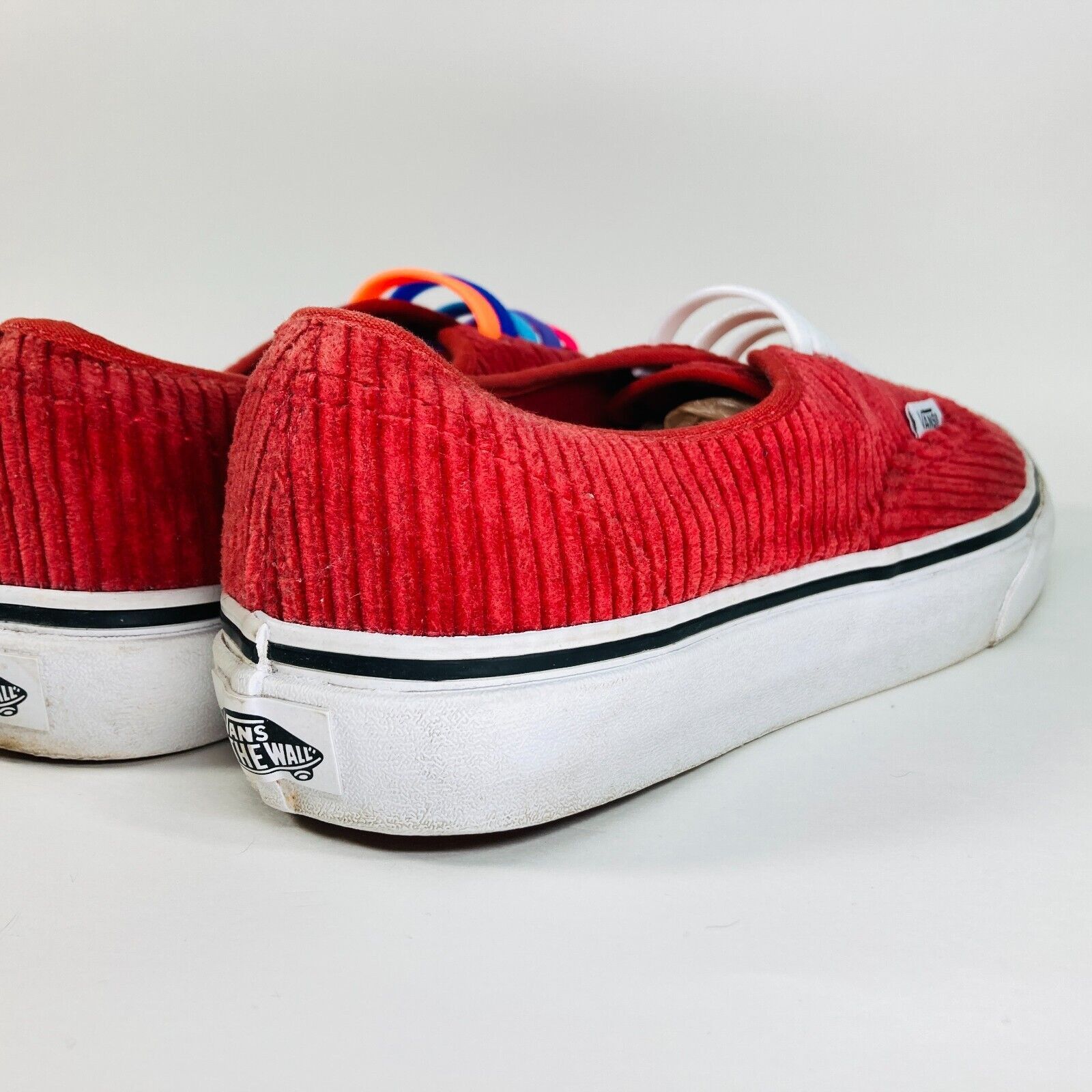 Vans Vans Authentic Corduroy Rumba Red Skate Shoes, Size 7 US Men Size US 7 / EU 40 - 6 Thumbnail