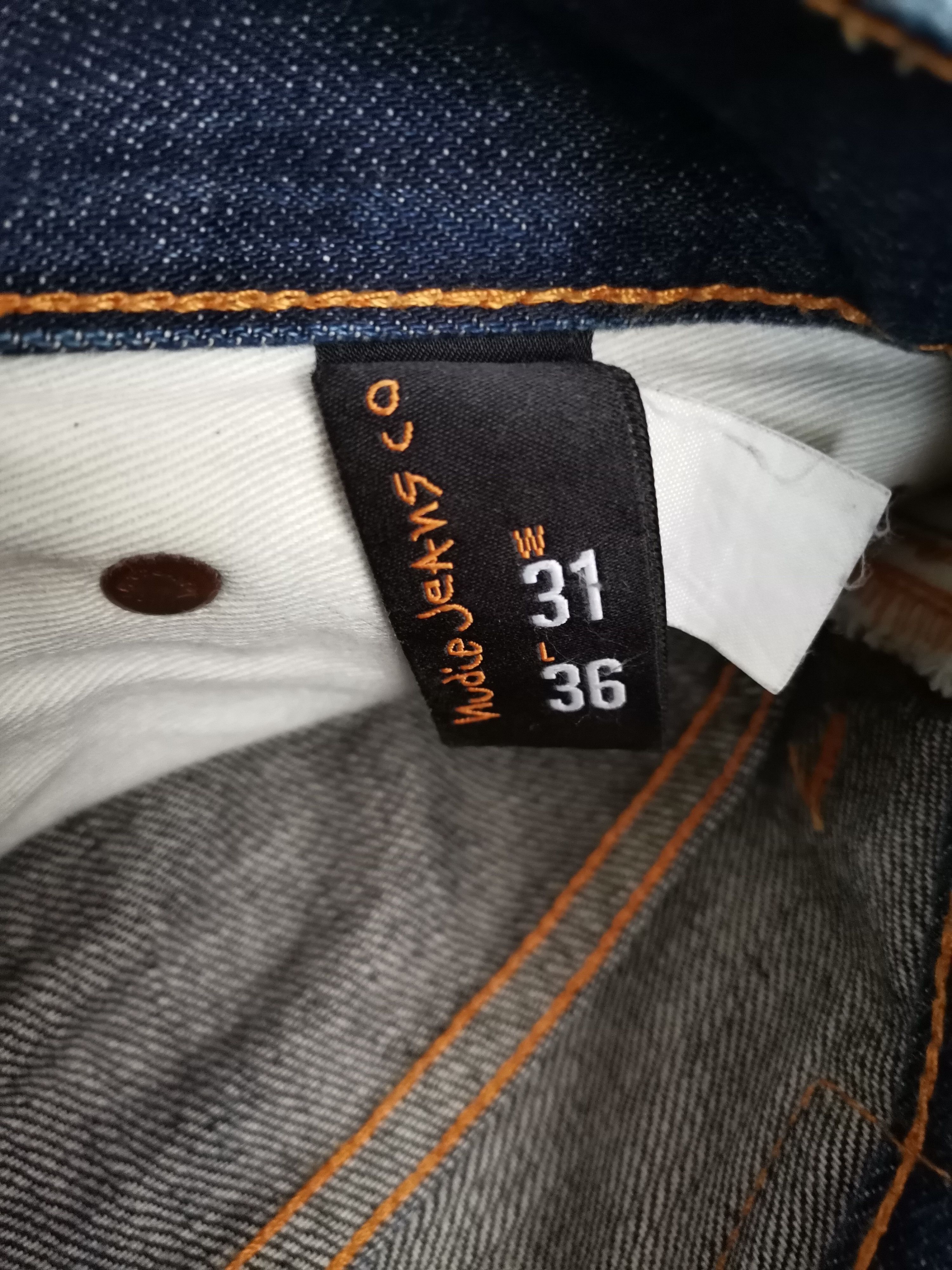 Nudie Jeans Nudie Jeans Grim Tim Jeans 41 cm waist Size US 31 - 3 Thumbnail