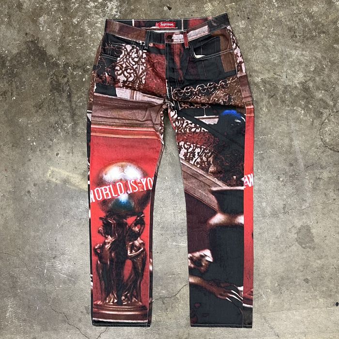 Supreme scarface hot sale pants