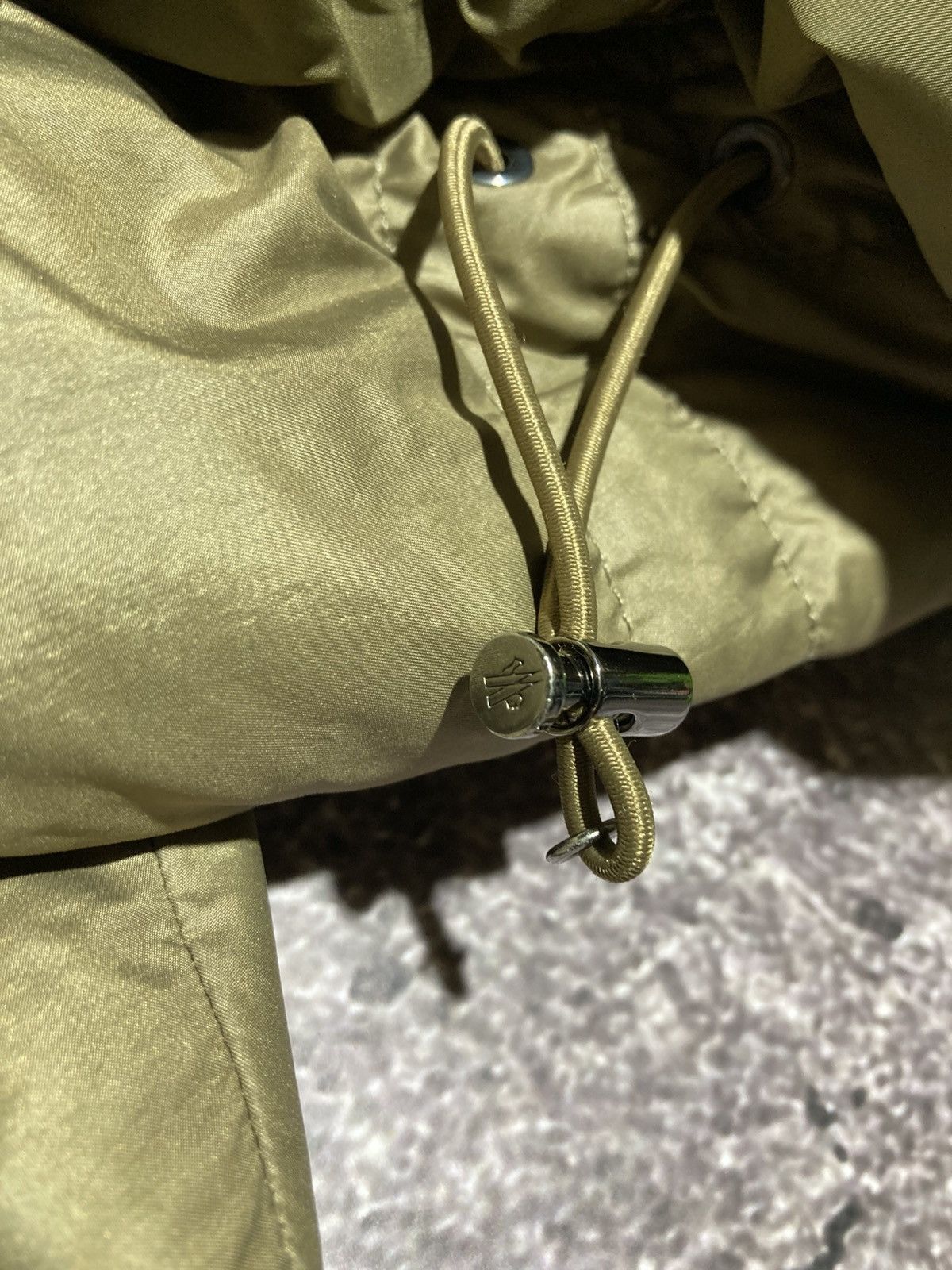 Moncler Moncler Khaki Down Peplum Trim Detailed Seri Jacket Size M / US 6-8 / IT 42-44 - 14 Thumbnail