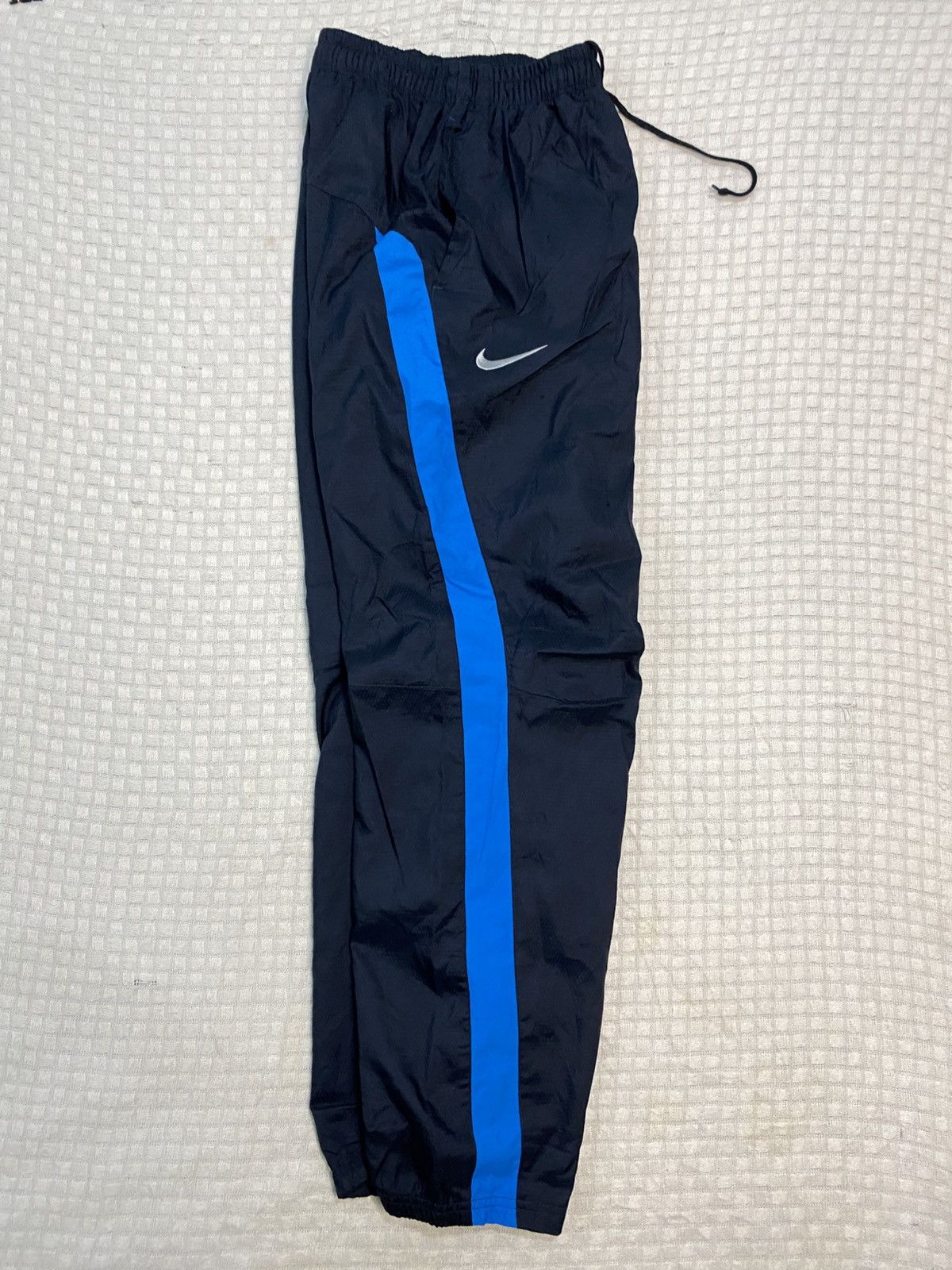 Comme des Garcons × Nike 💥LAST DROP Vintage Super Baggy Nike 90S LONG TRACK PANTS Y2K Size US 32 / EU 48 - 8 Thumbnail