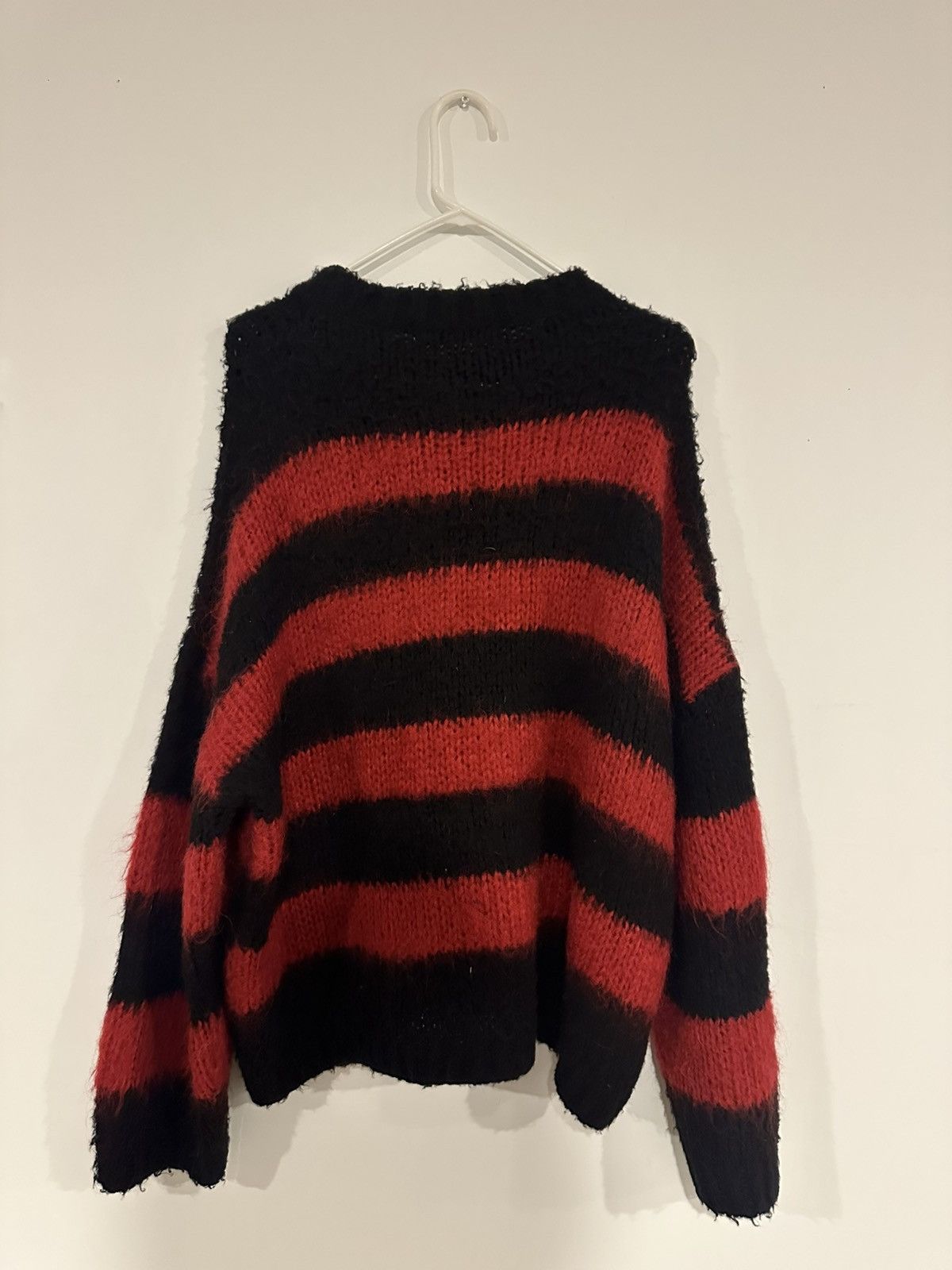 Racer Worldwide Racer Worldwide Striped Mohair Sweater Size US XL / EU 56 / 4 - 3 Thumbnail