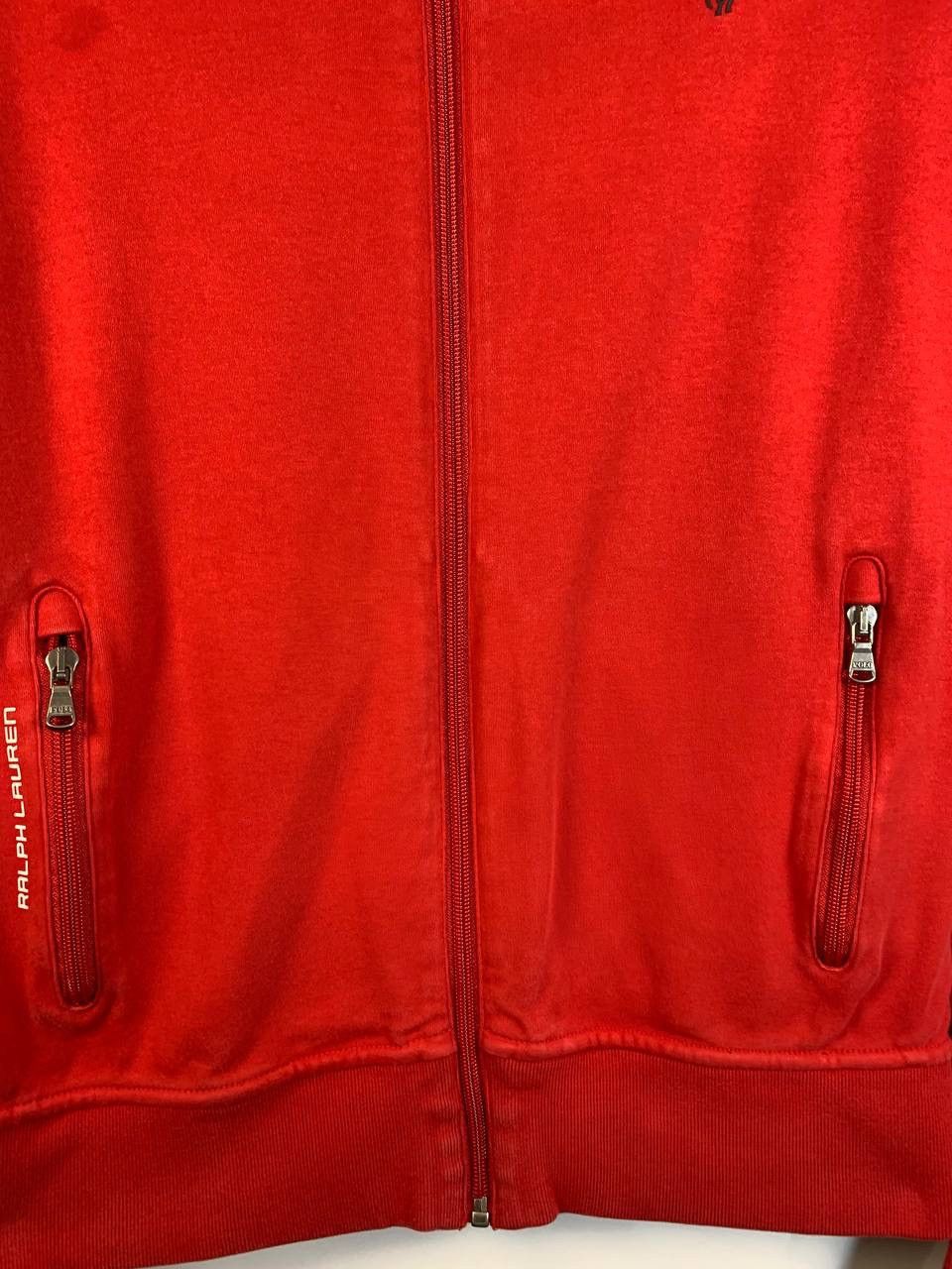 Polo Ralph Lauren Ralph Lauren Track Jacket Red Zip-Up Sweatshirt Full Zip Size US S / EU 44-46 / 1 - 3 Thumbnail