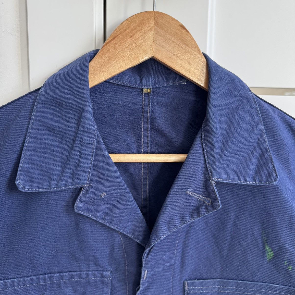 Le Laboureur Vintage stained painter works french very worn jacket Size US S / EU 44-46 / 1 - 3 Thumbnail