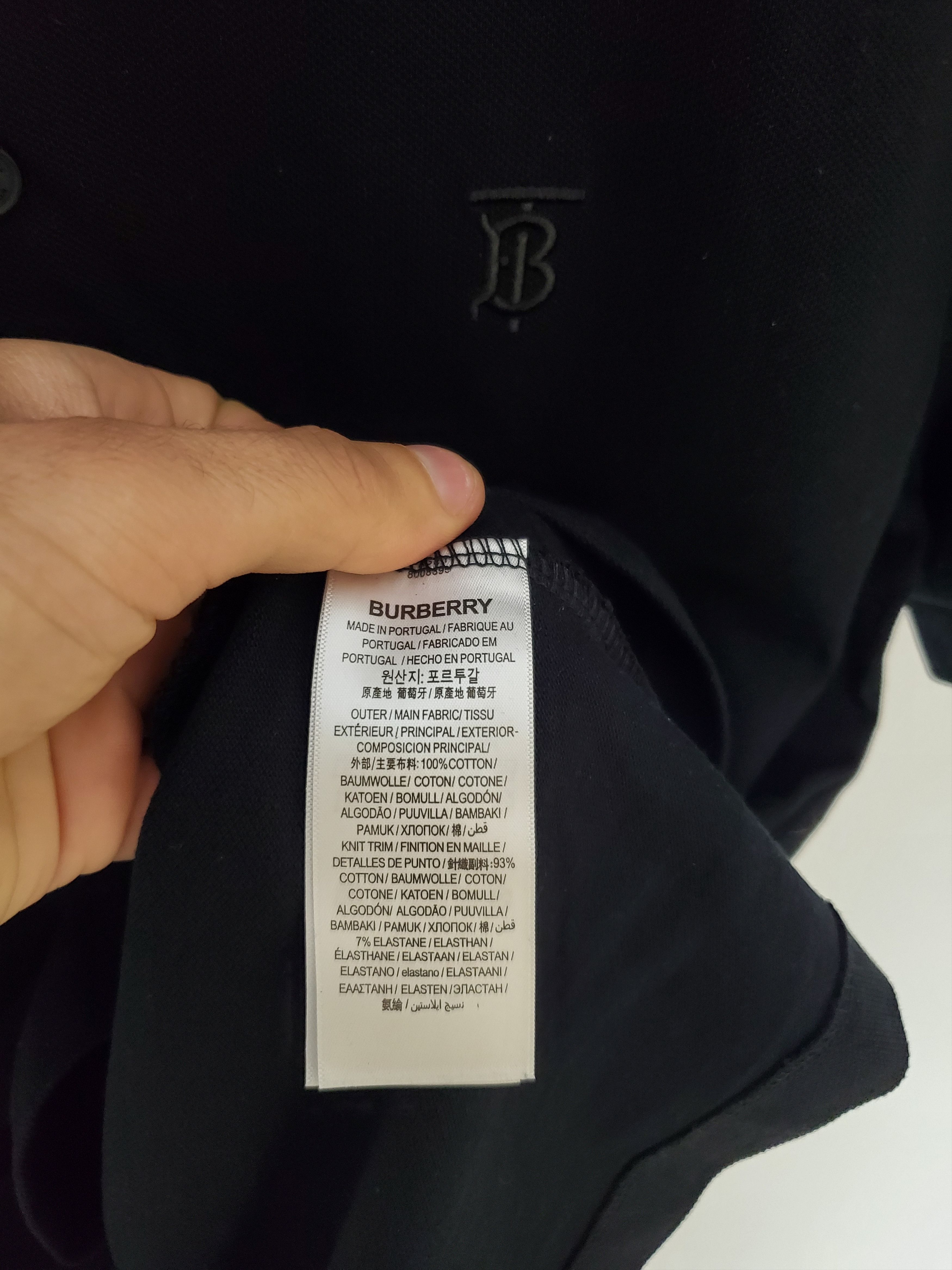 Burberry Burberry Eddie TB-Logo Polo Shirt size M New condition Size US M / EU 48-50 / 2 - 7 Thumbnail