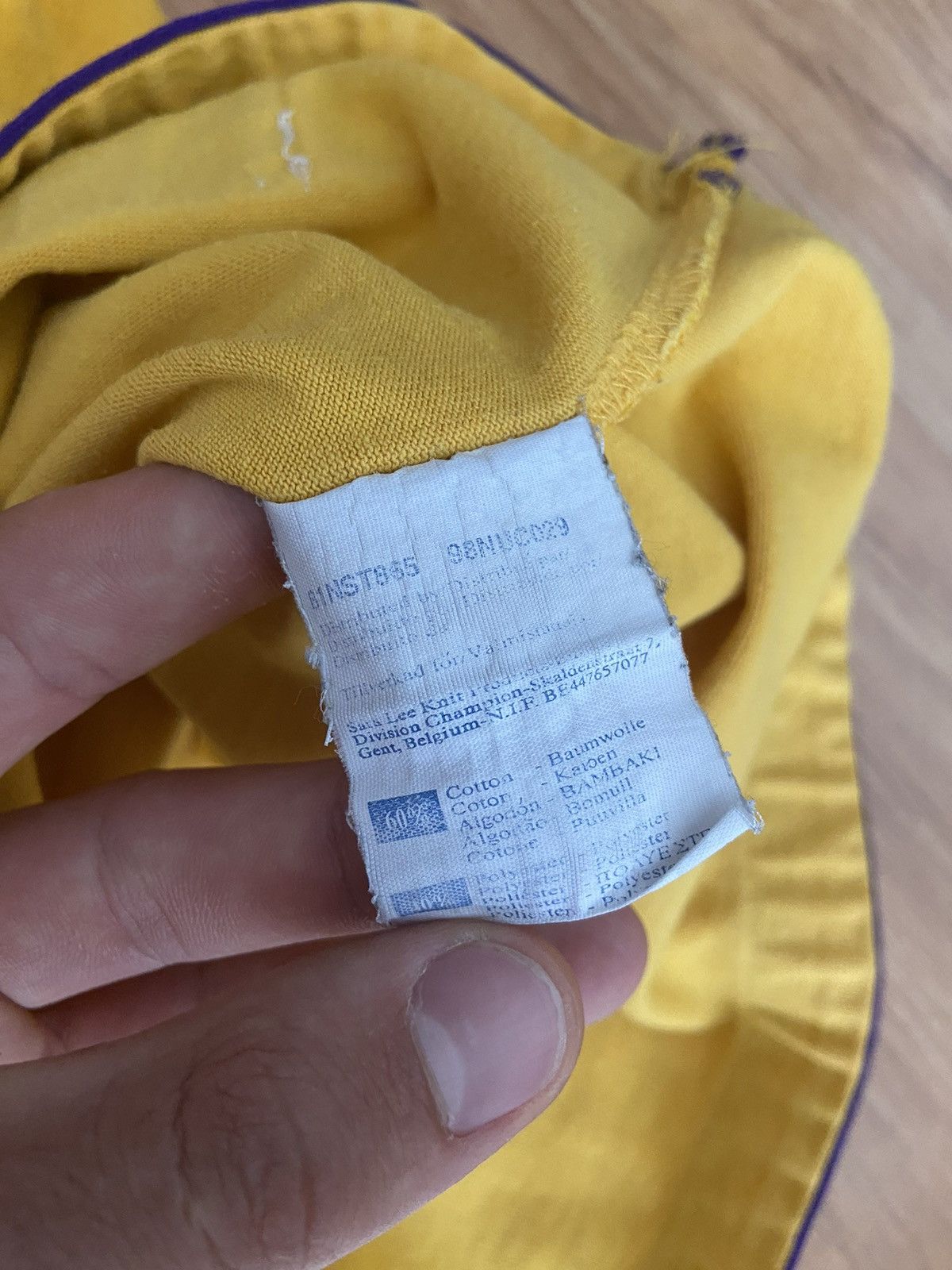 Champion Champion Los Angeles Lakers Yellow Basketball Jersey Shirt Size US XL / EU 56 / 4 - 9 Thumbnail