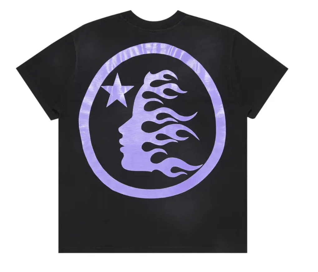 HELLSTAR Hellstar Sports Gel Logo T-shirt in black w purple logo. Size US S / EU 44-46 / 1 - 2 Thumbnail