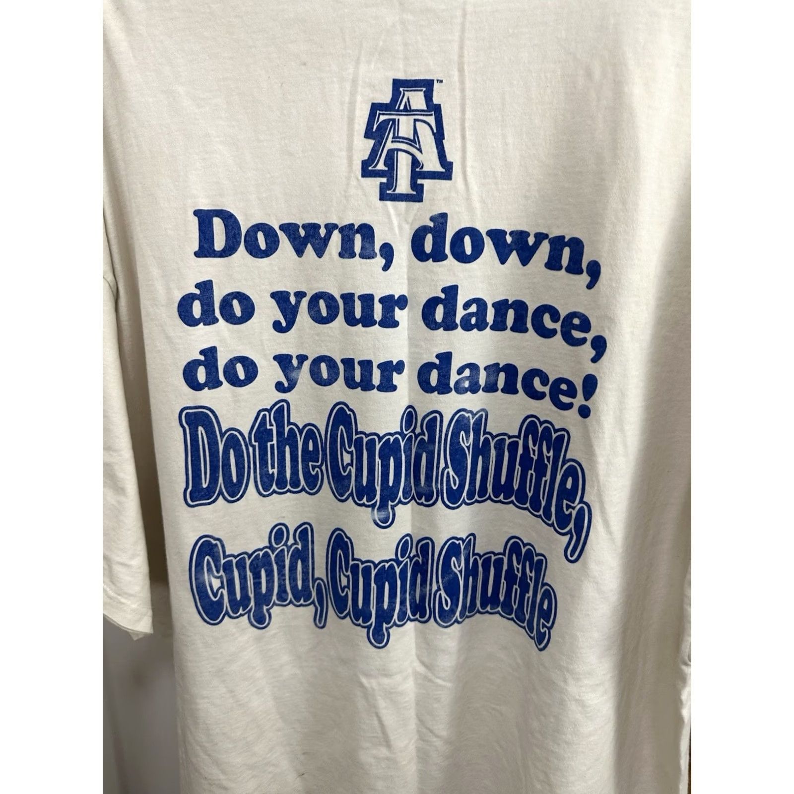 Port & Company VTG A&T Homecoming Aggies Pride Down Do Your Dance T-Shirt 3XL Mens Cream Black History Port & Company Size US XXL / EU 58 / 5 - 4 Thumbnail
