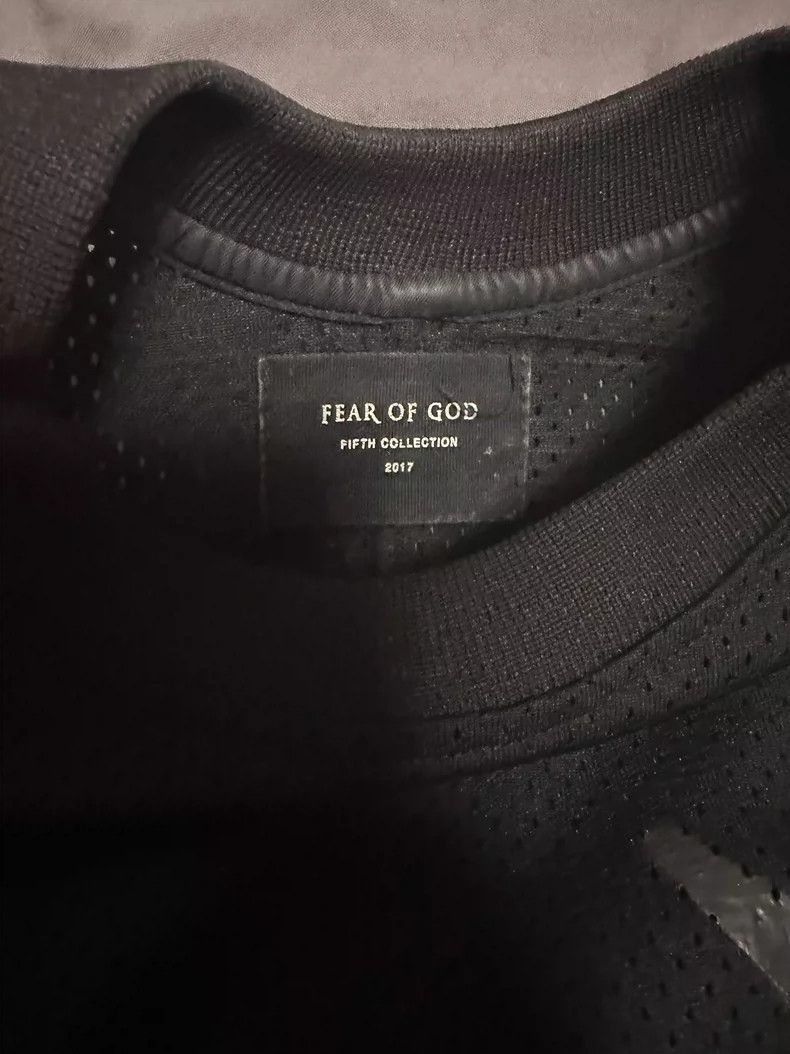 Fear of God Fear of God Season 5 Black Medal Mesh Short Sleeves Size US M / EU 48-50 / 2 - 4 Thumbnail