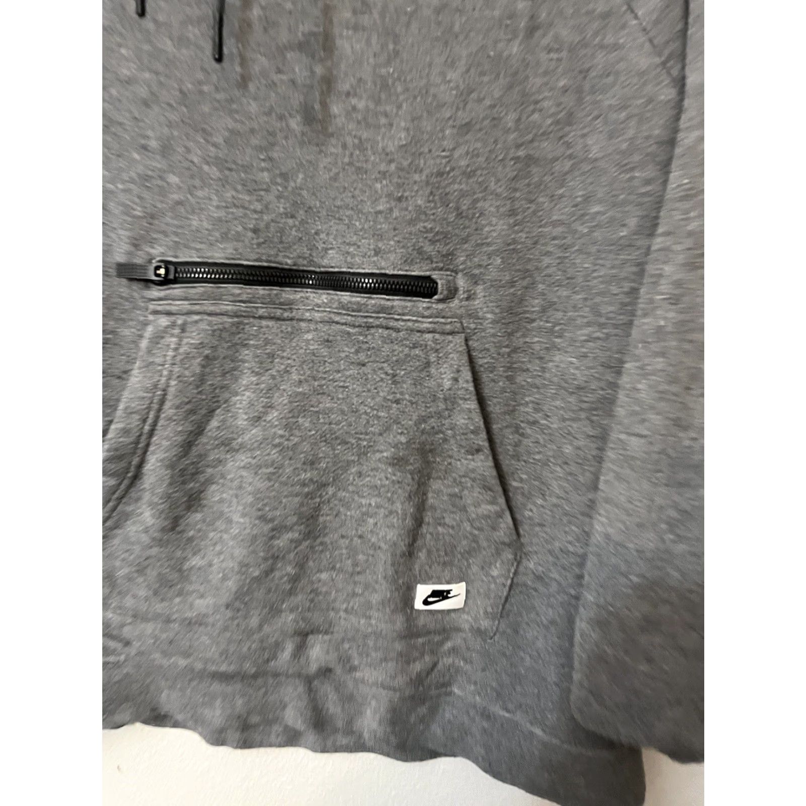 Nike Nike Sportswear Funnel Neck SweatShirt 803599 091 Grey Womens Size S Tech Fleece Size S / US 4 / IT 40 - 2 Thumbnail