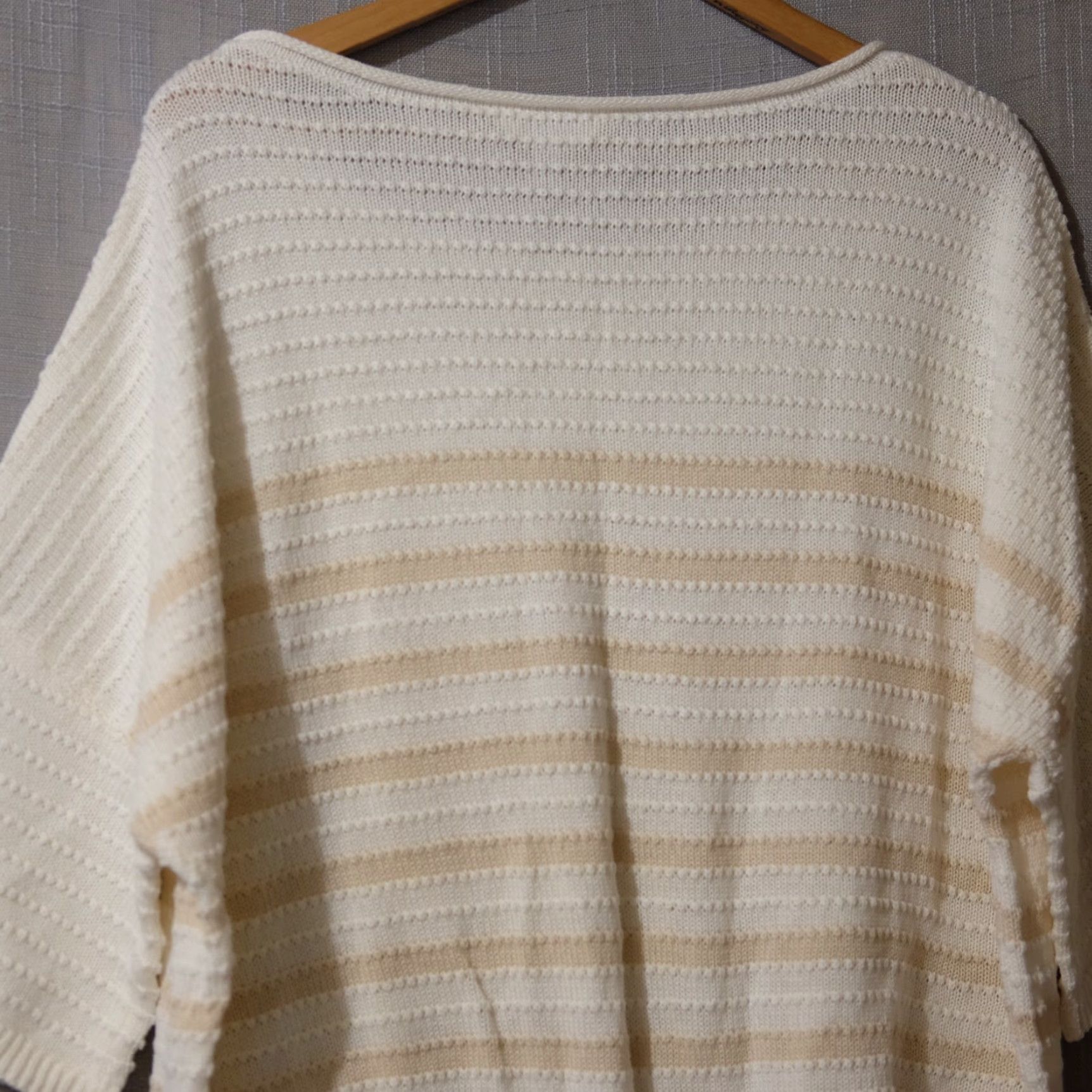 Vintage Time and Tru Sweater White/Beige Oversized Women's XL (16-18) #A11-41 Size XL / US 12-14 / IT 48-50 - 6 Thumbnail