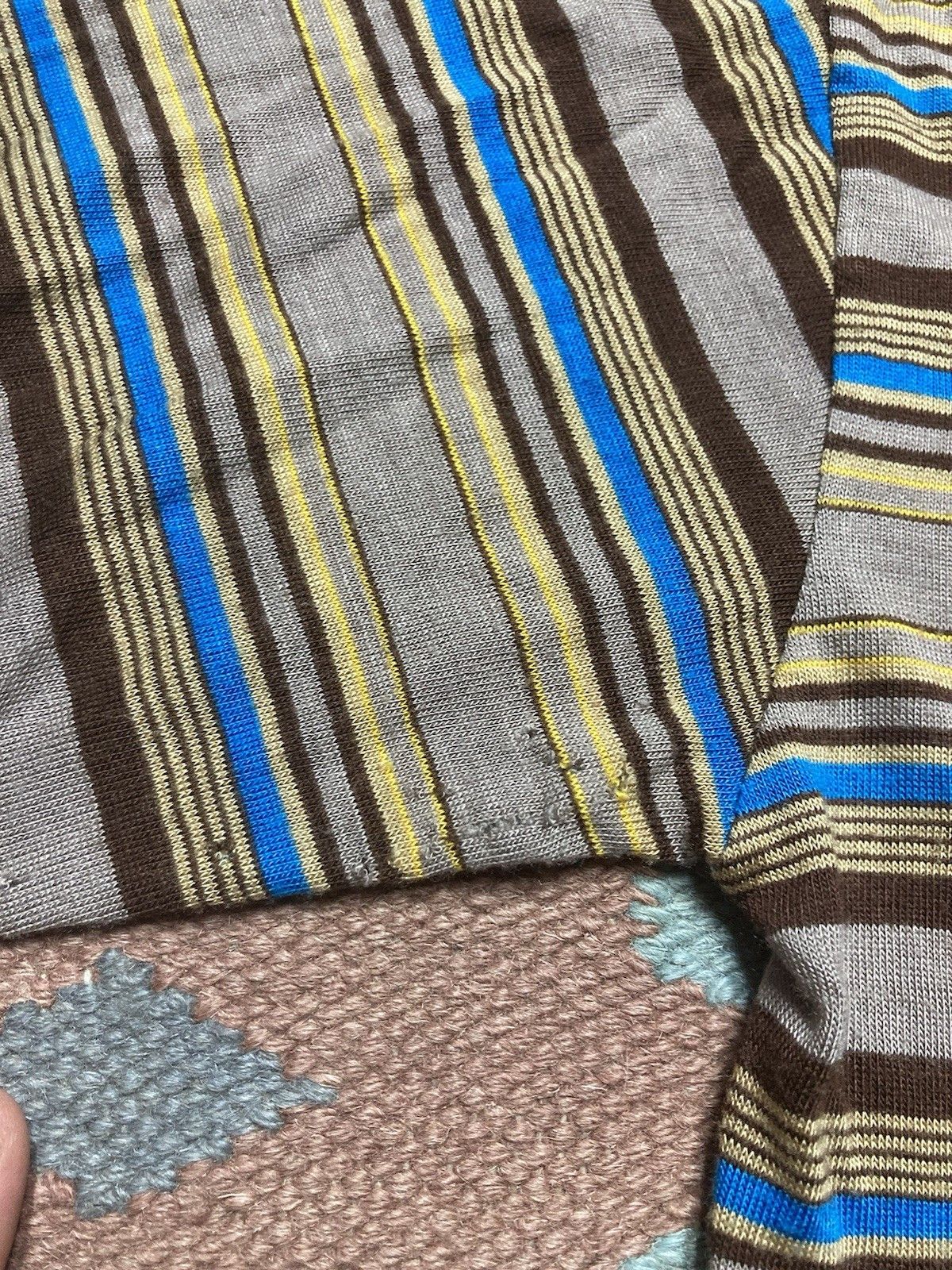 Vintage Vintage 70s polo shirt striped boys large adult small Size US S / EU 44-46 / 1 - 10 Thumbnail