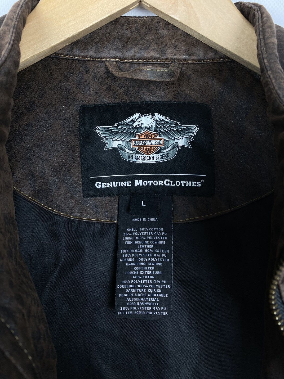 Harley Davidson Harley Davidson men’s biker bomber jacket size L Size US L / EU 52-54 / 3 - 21 Thumbnail