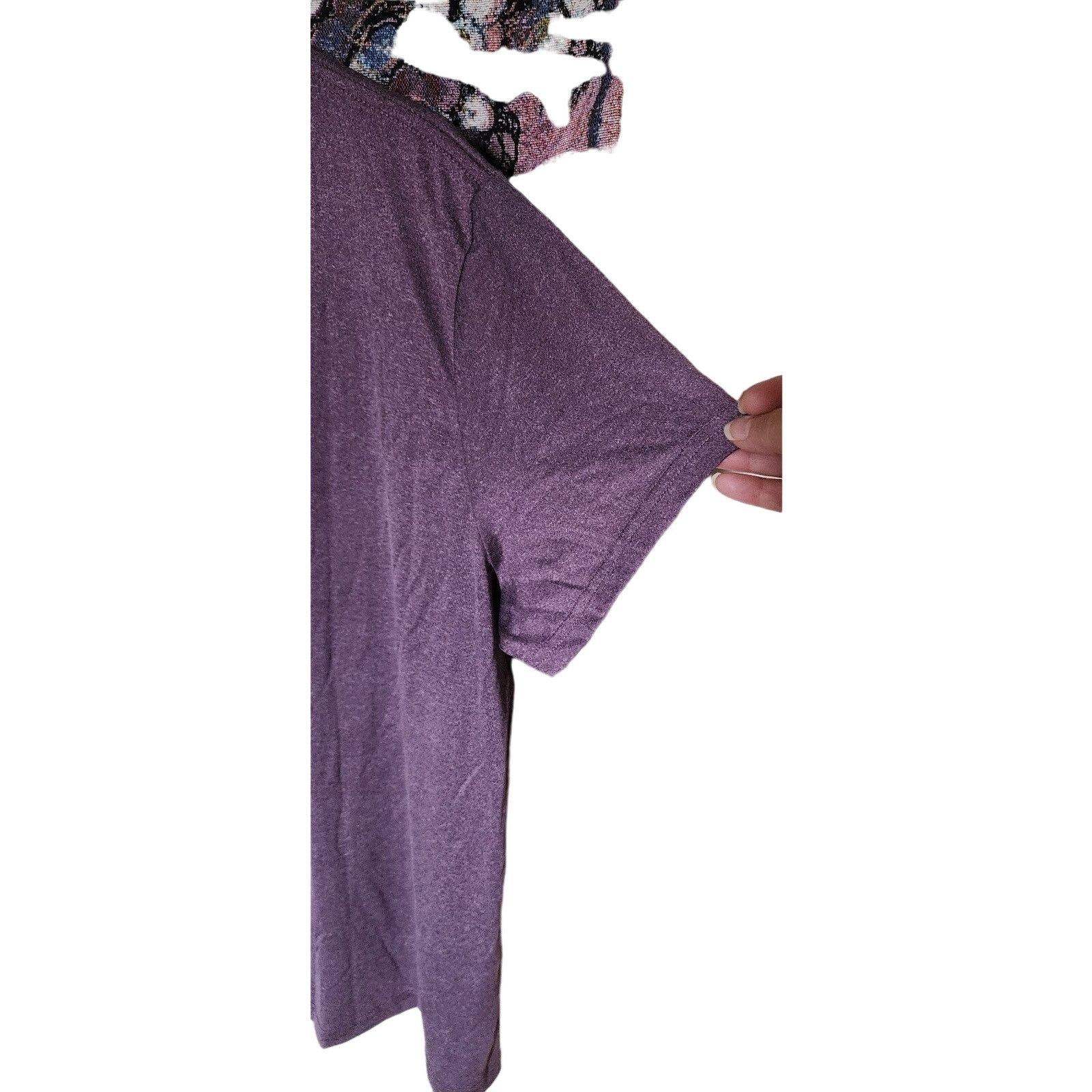 Shein Shein Purple with hearts t-shirt size 3XL Size 3XL / US 20-22 - 5 Thumbnail
