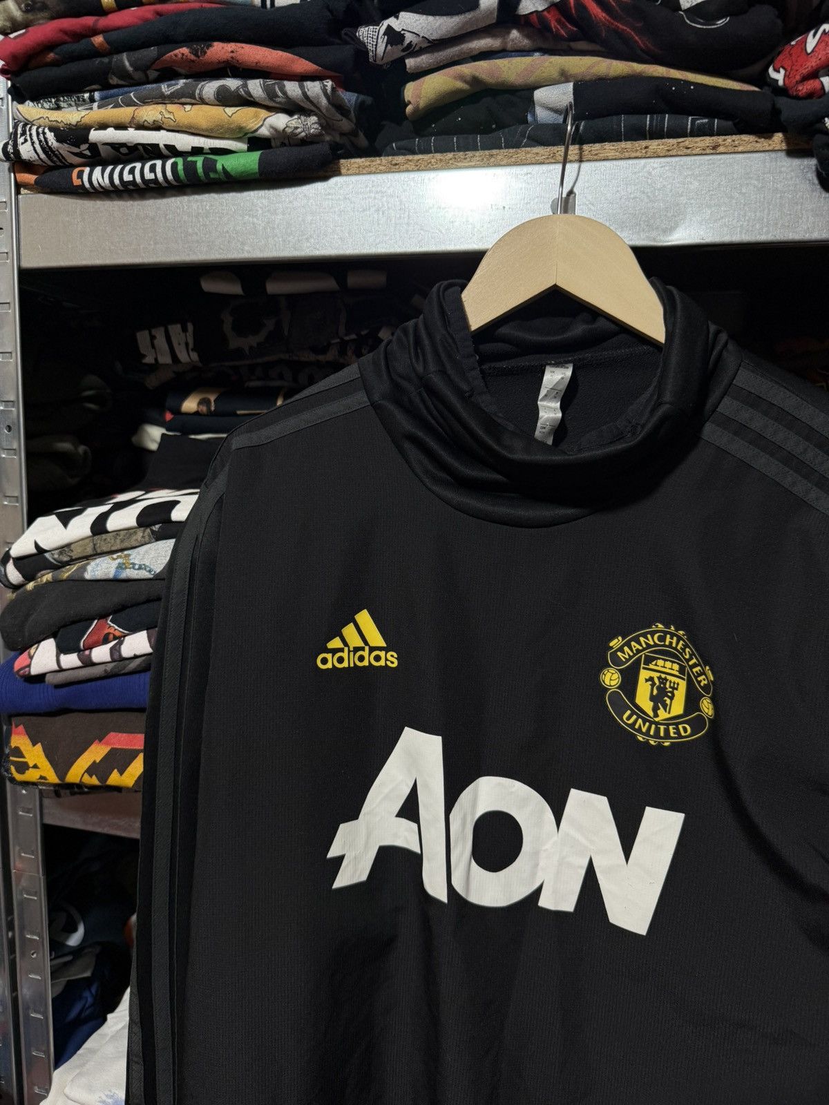 Adidas Adidas Manchester United Training Football Soccer Jacket Size US XL / EU 56 / 4 - 3 Thumbnail
