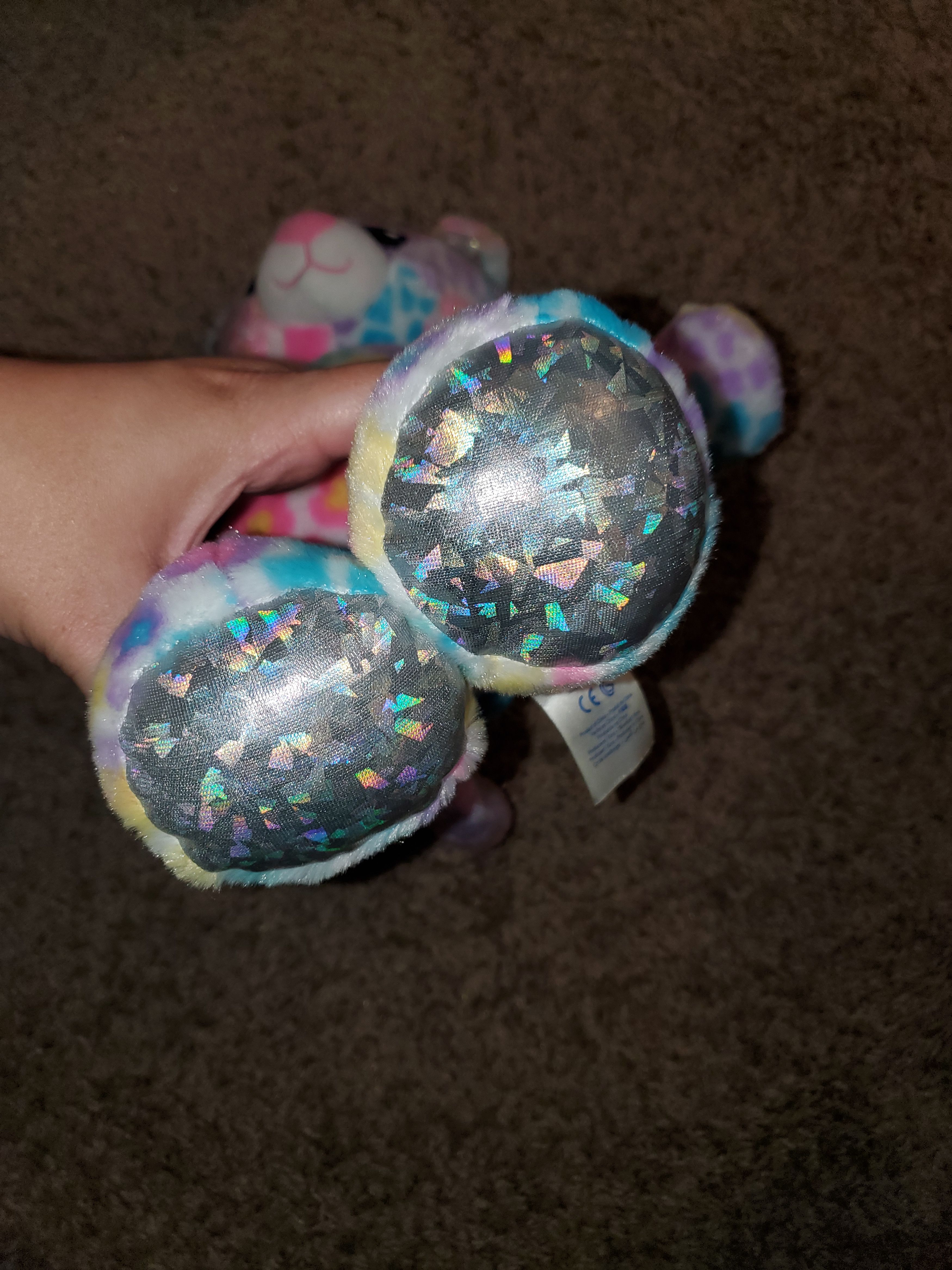 Other 16" Pastel Rainbow Leopard Build-a-Bear Plush Size ONE SIZE - 6 Thumbnail