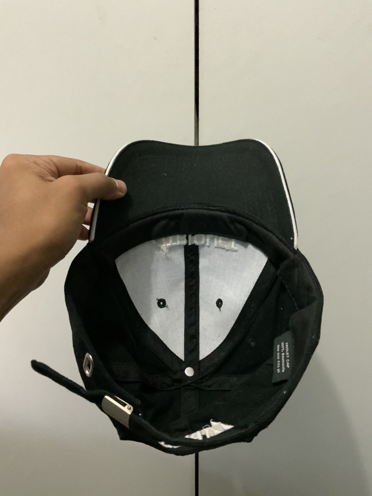 Japanese Brand Trioliet Spellout Black Hat Size ONE SIZE - 8 Thumbnail