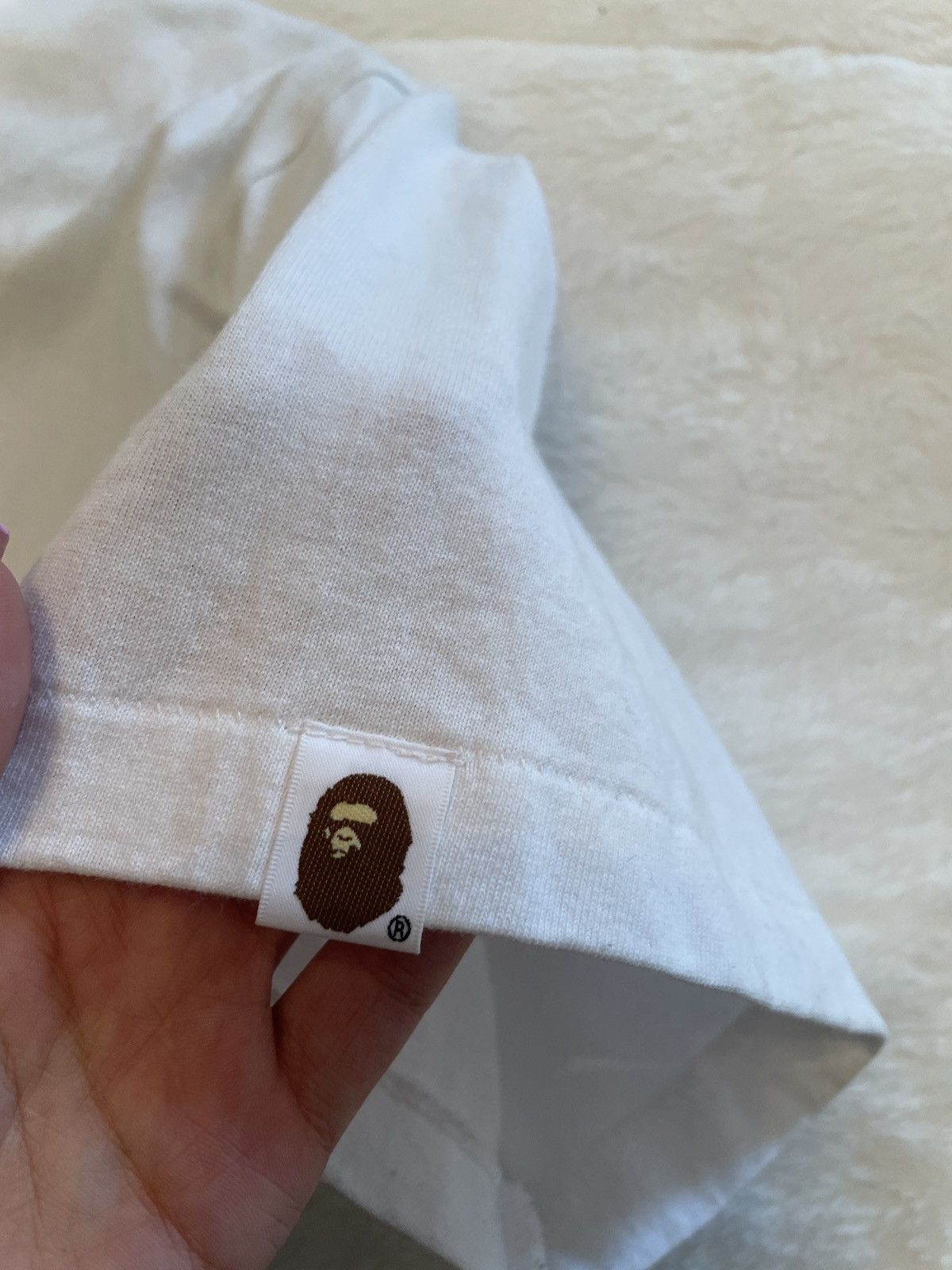 Bape Brush College Tee Size US L / EU 52-54 / 3 - 6 Thumbnail